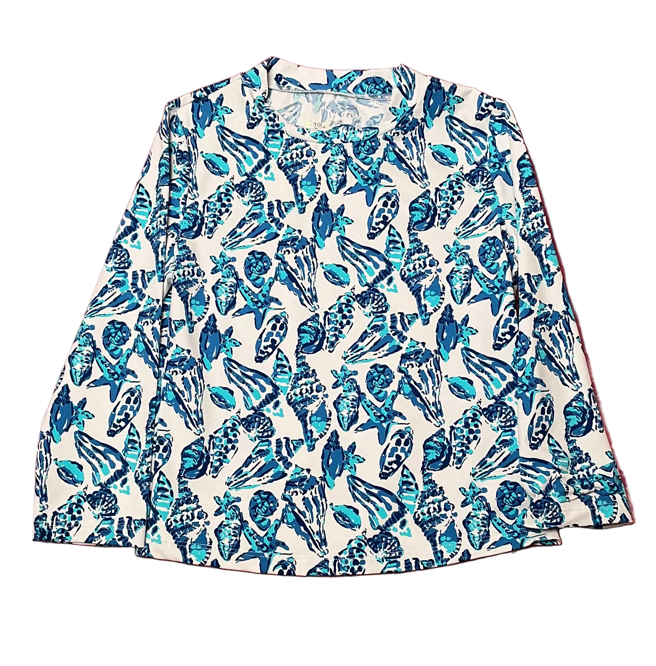 Lilly Pulitzer Kids Long Sleeve Swim Top - Size 10