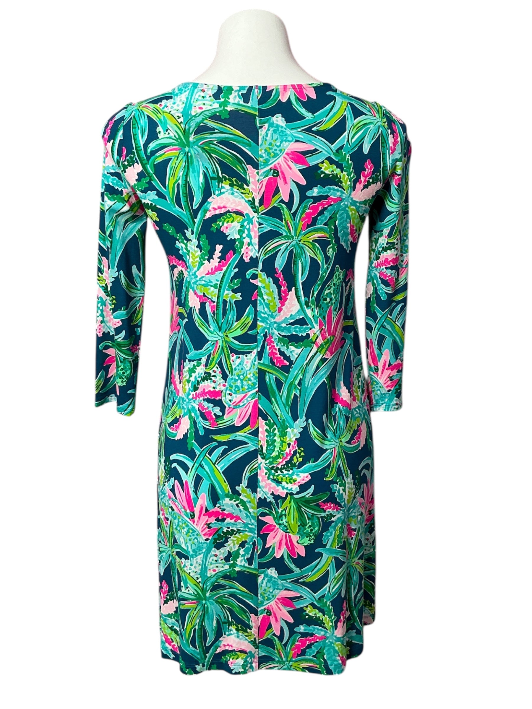 Lilly Pulitzer NWT - Ophelia Dress - Macaw Blue Sweet Escape Engineered - Size XS