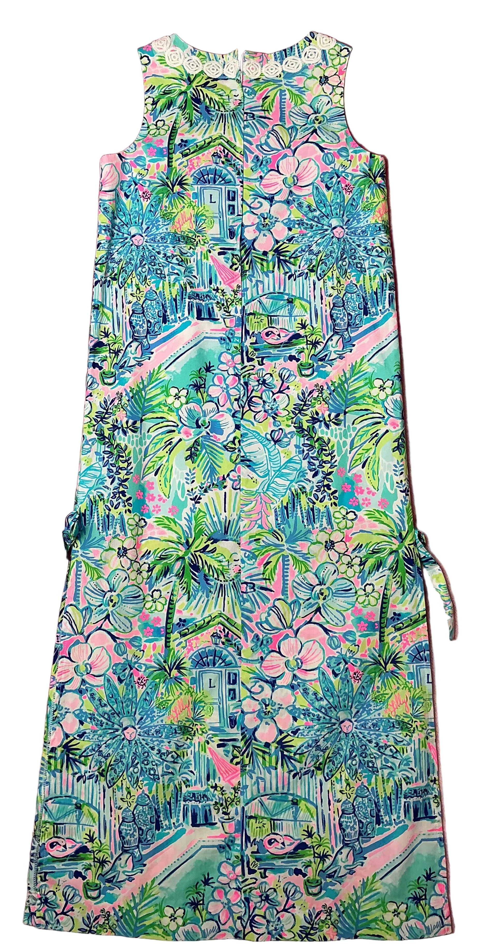 Lilly Pulitzer Kids NWT - Little Lilly Classic Maxi - Multi Lilly’s House - Size 10