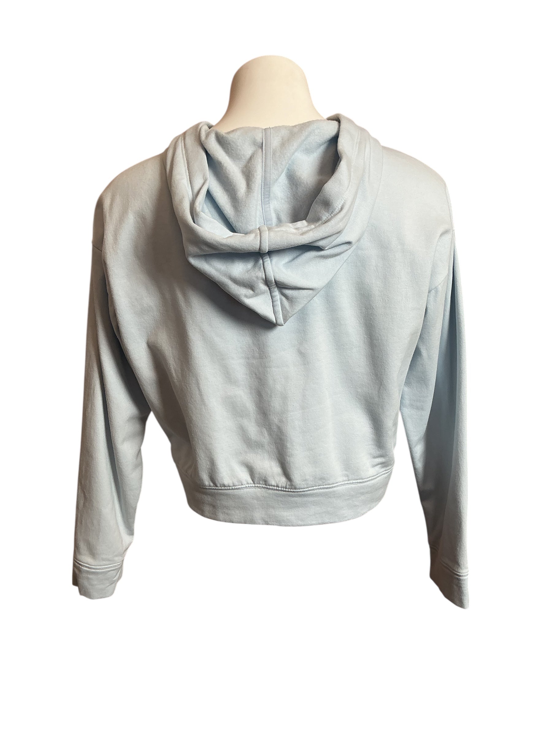 Lilly Pulitzer Kirstie Long Sleeve Hoodie Pastel Lunar Blue - Size XS