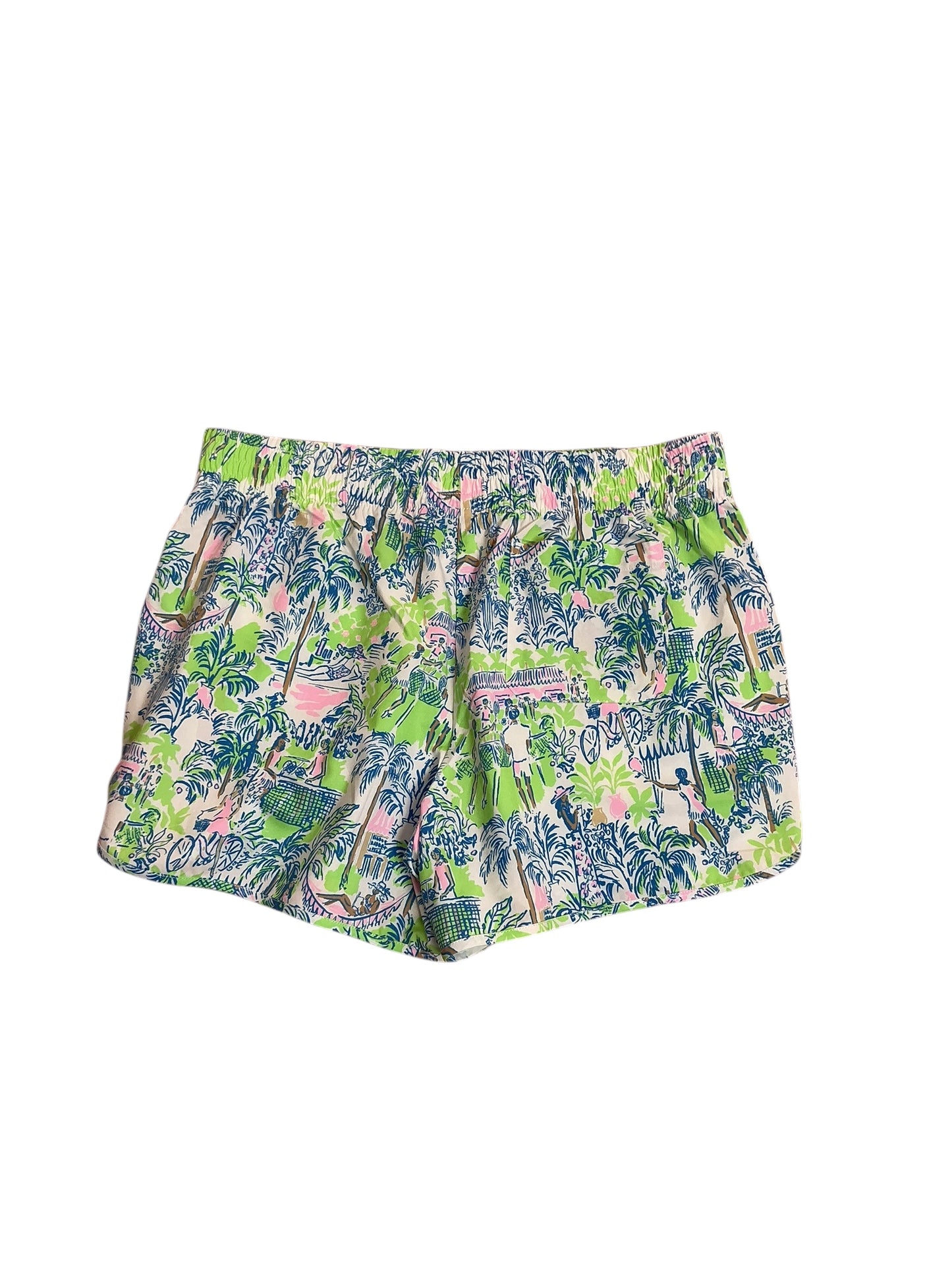 Lilly Pulitzer NWT Backcourt UPF 50+ Orb Green Serving It Up - Size M