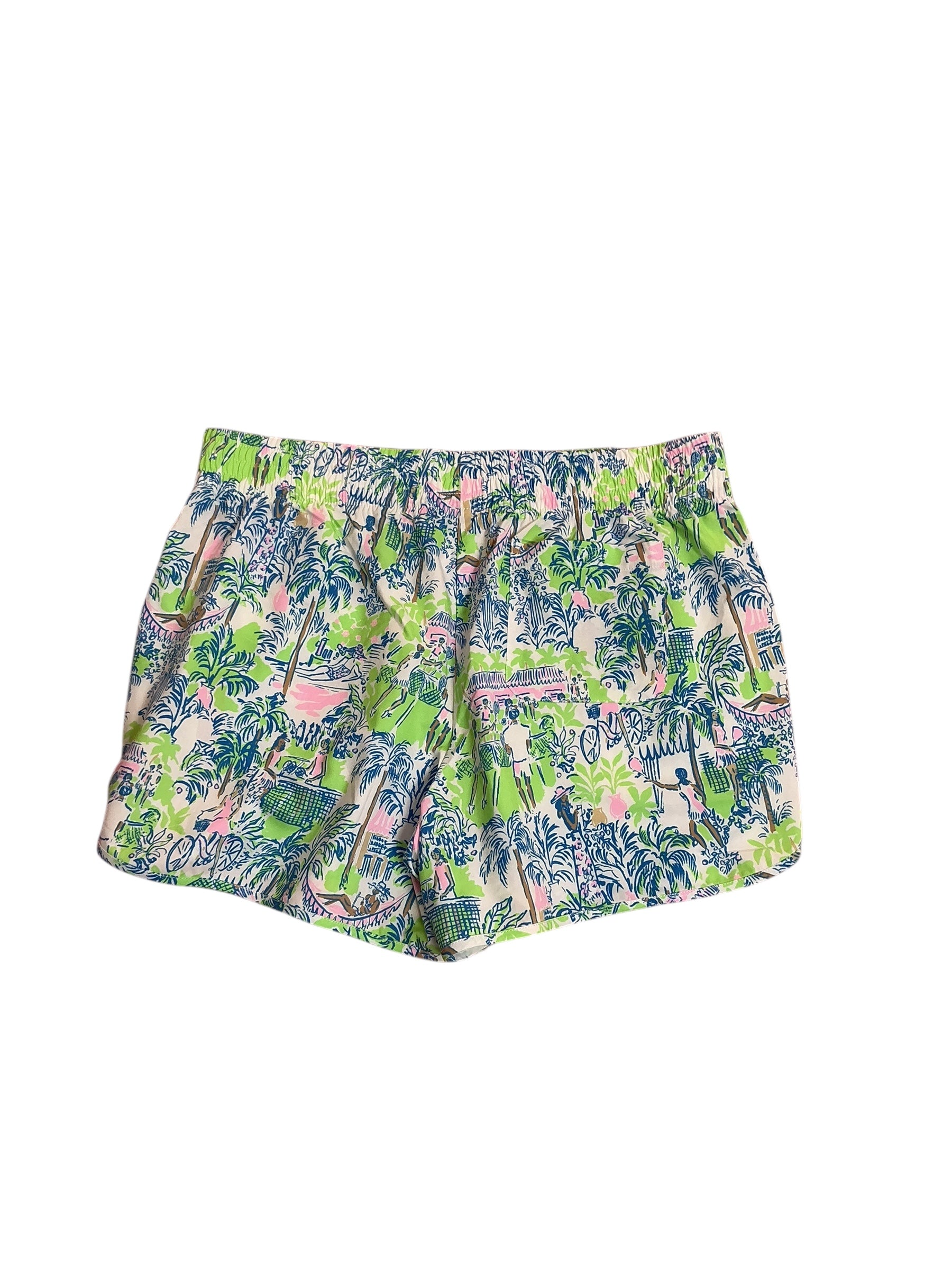 Lilly Pulitzer NWT Backcourt UPF 50+ Orb Green Serving It Up - Size M