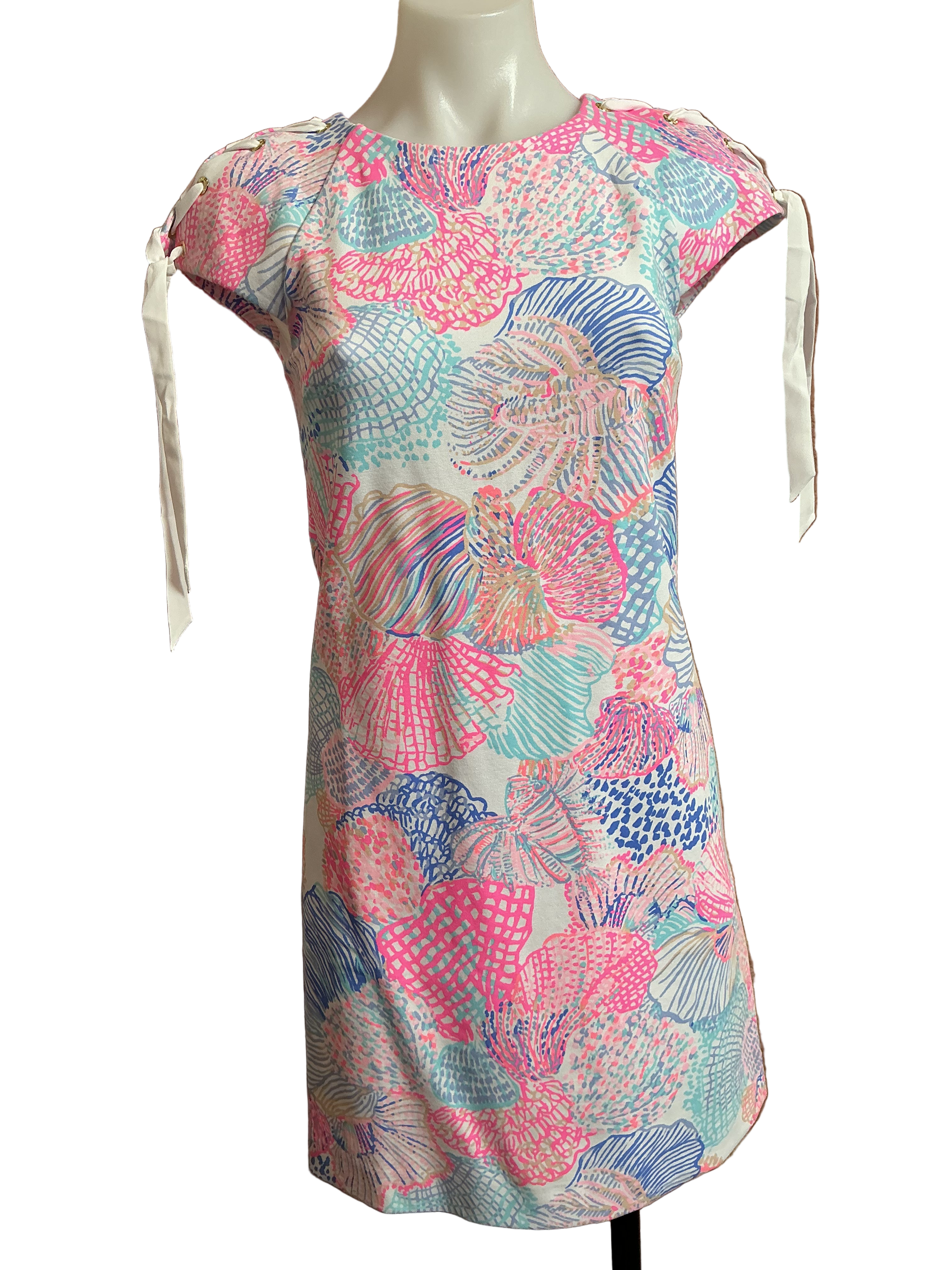 Lilly Pulitzer NWT Meret Shift Multi Roar Of The Seas - Size XXS