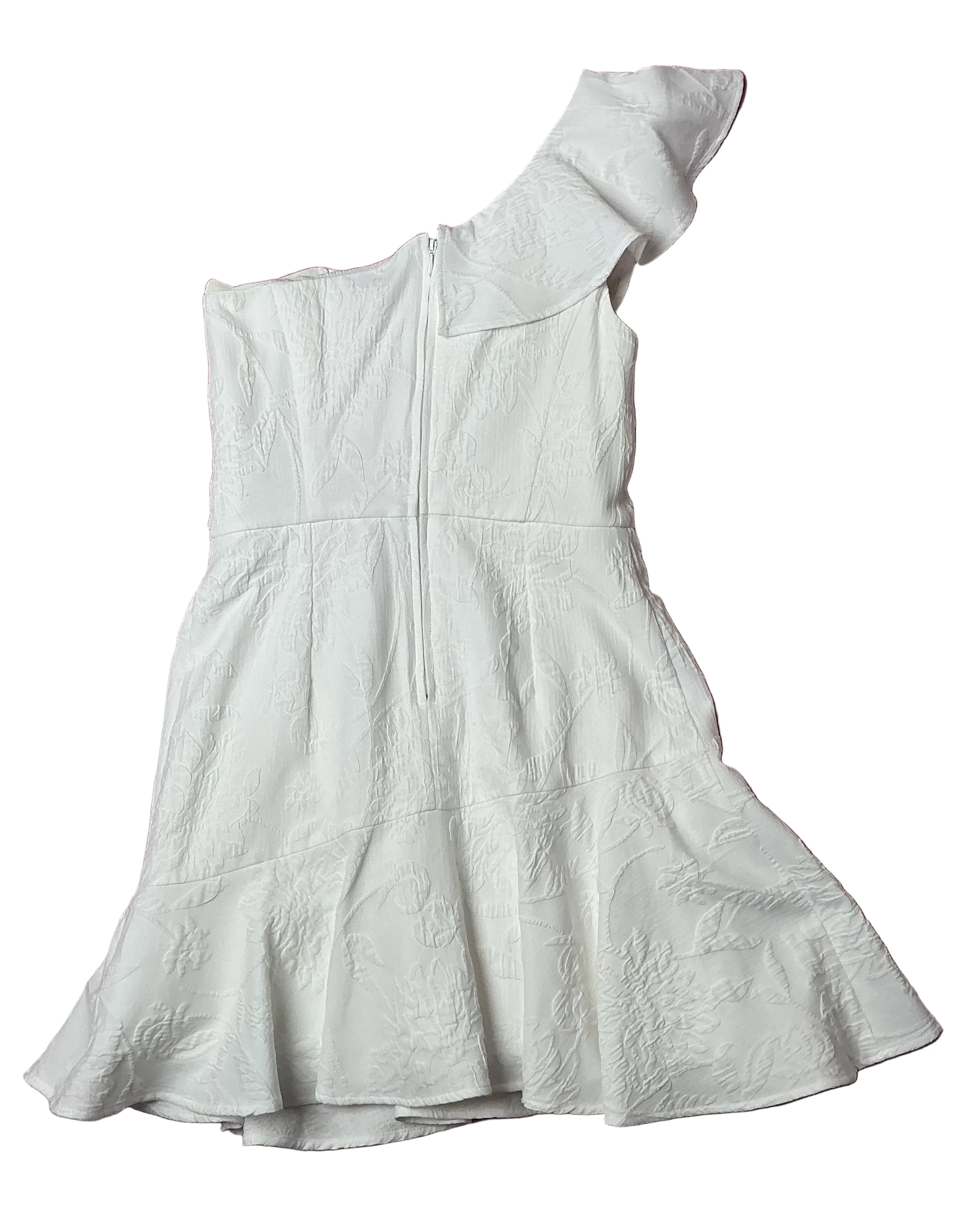 Lilly Pulitzer NWT - Arlana One Shoulder Dress - Resort White Caliente Pucker Jaqua - Size 2