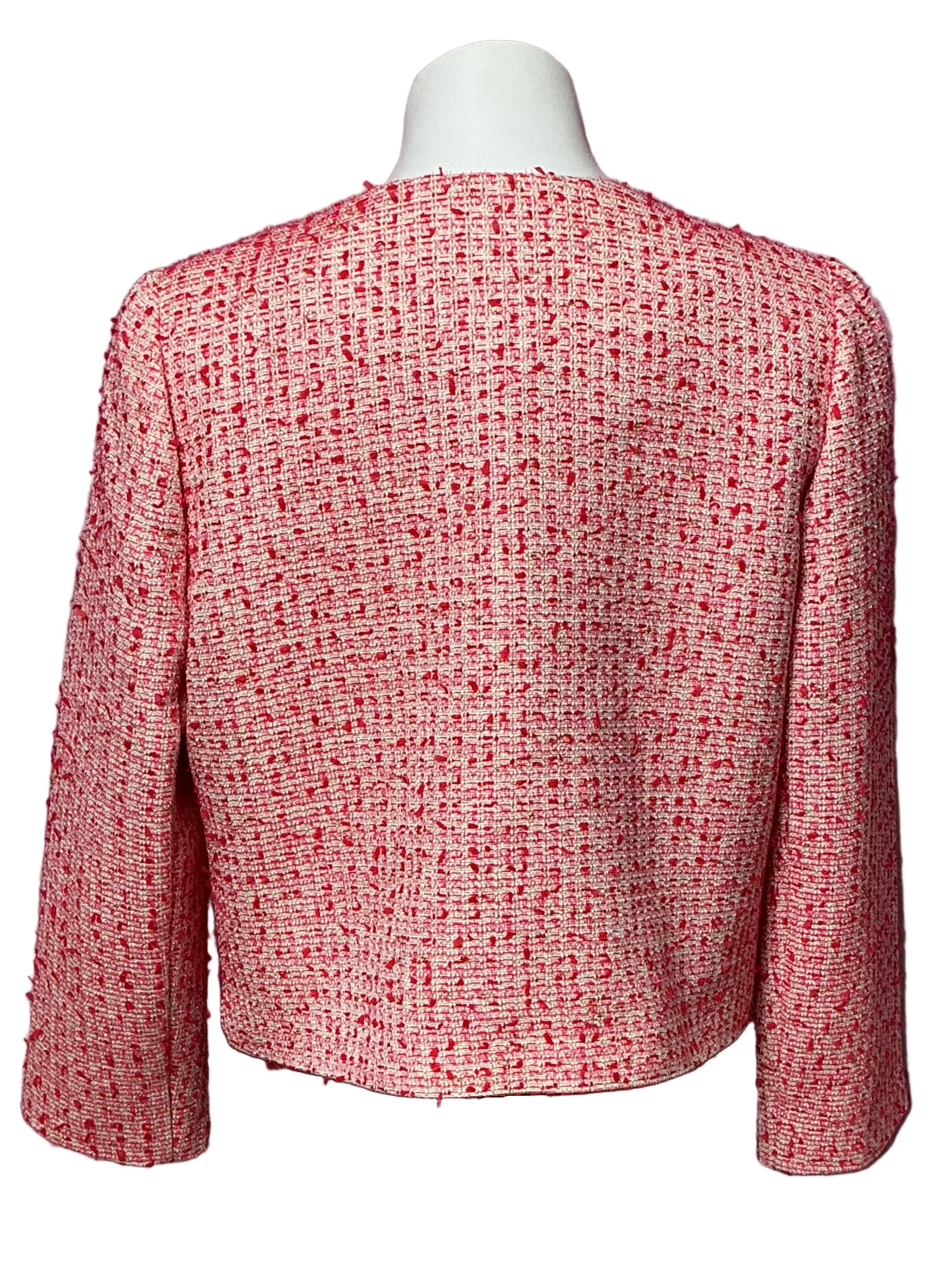 Lilly Pulitzer NWT - Seyla Jacket - Amaryllis Red Fantasy Tweed - Size 8