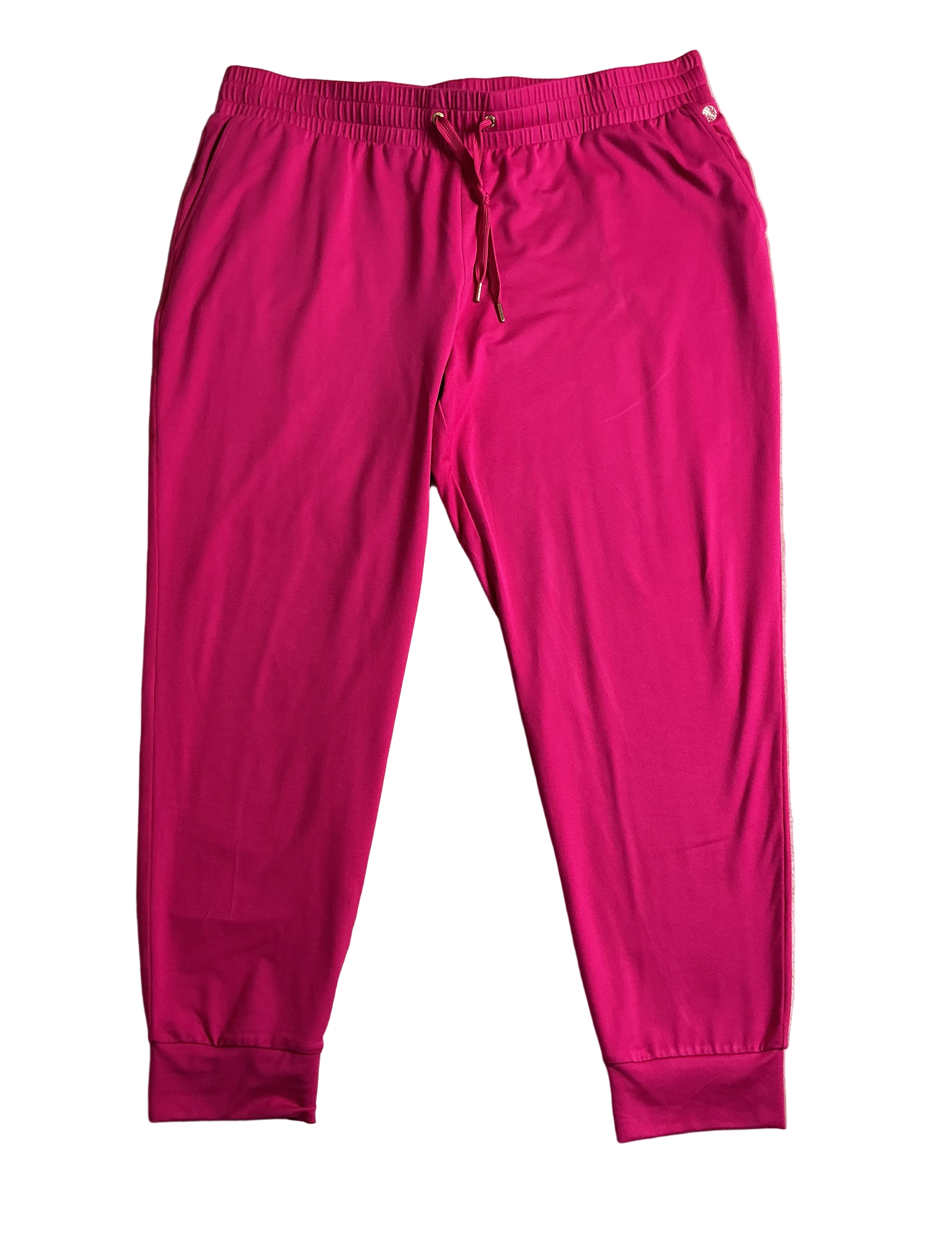Lilly Pulitzer Mallie Knit Pants Plumeria Pink - Size XL