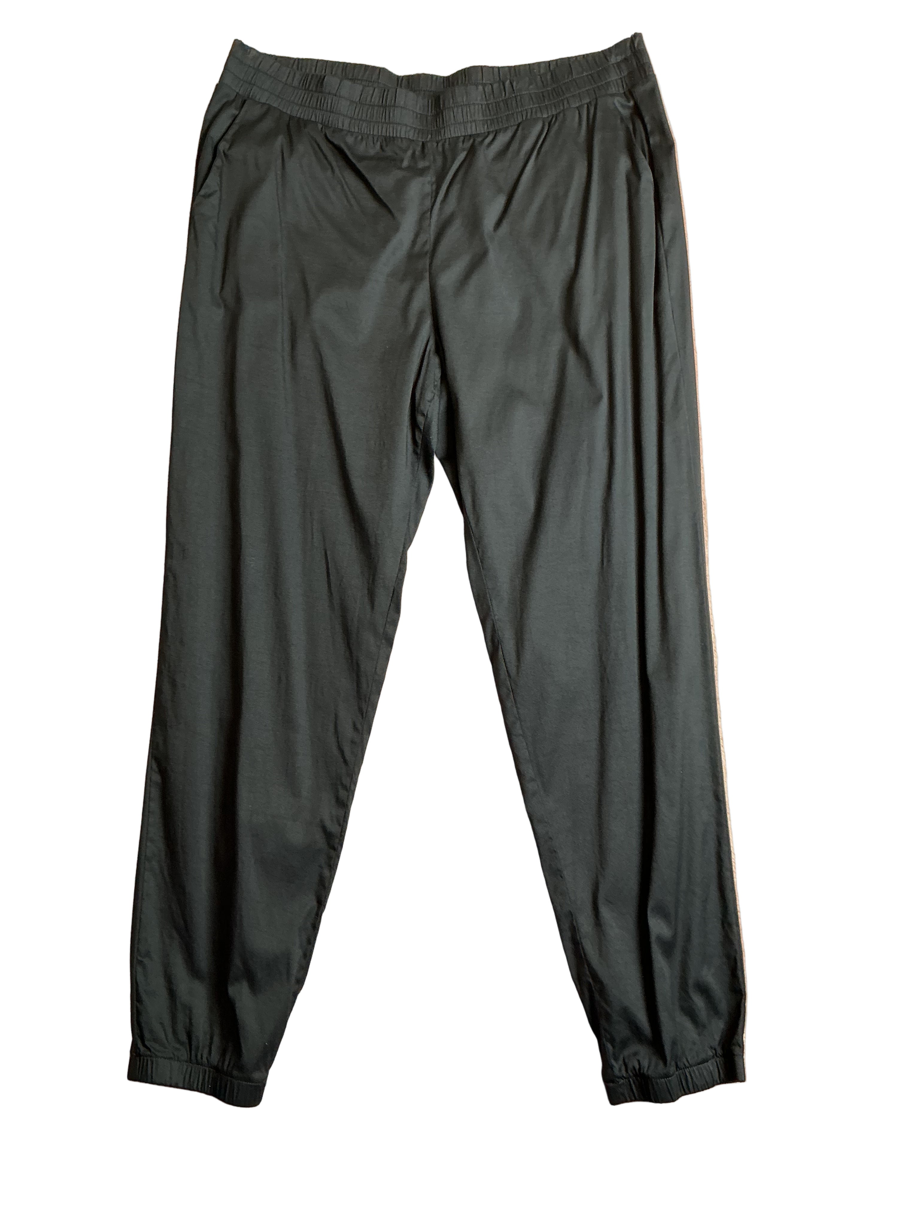 Lilly Pulitzer Julissa Stretch Pants Onyx Black - Size XL