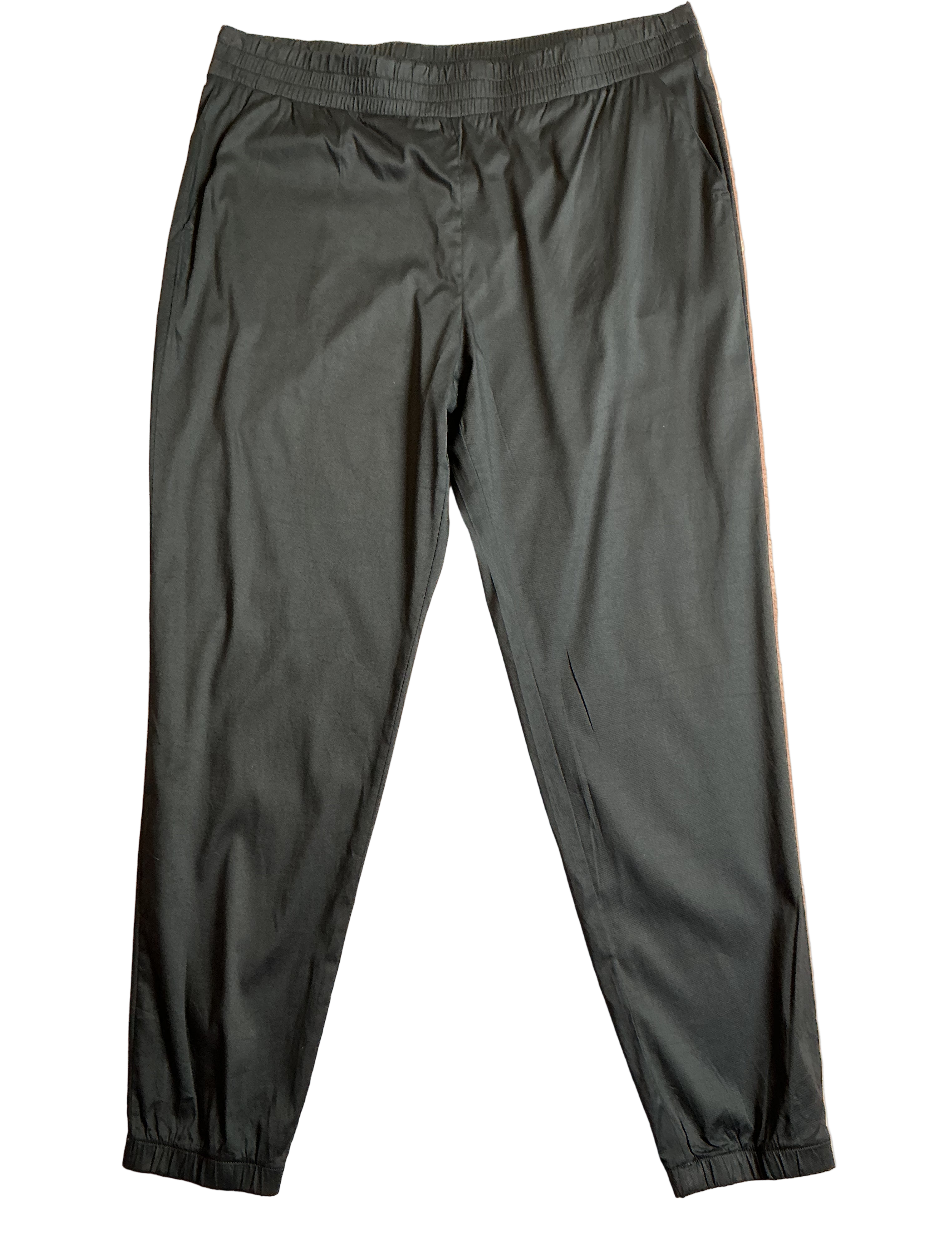 Lilly Pulitzer Island Mid-Rise Jogger Pants Noir - Size XL