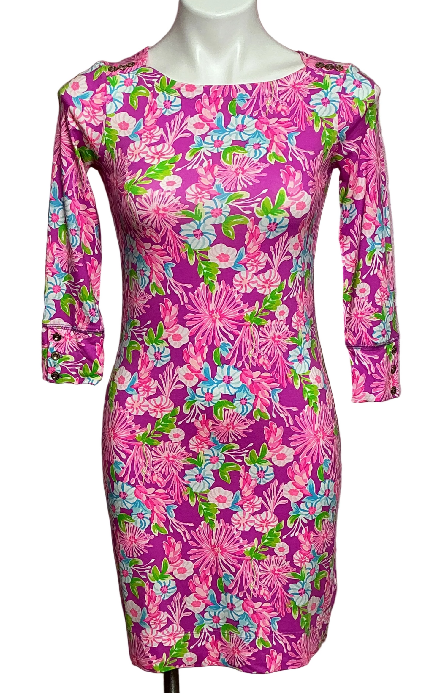 Lilly Pulitzer Sophie Dress - Moms The Word Dress - Size XXS