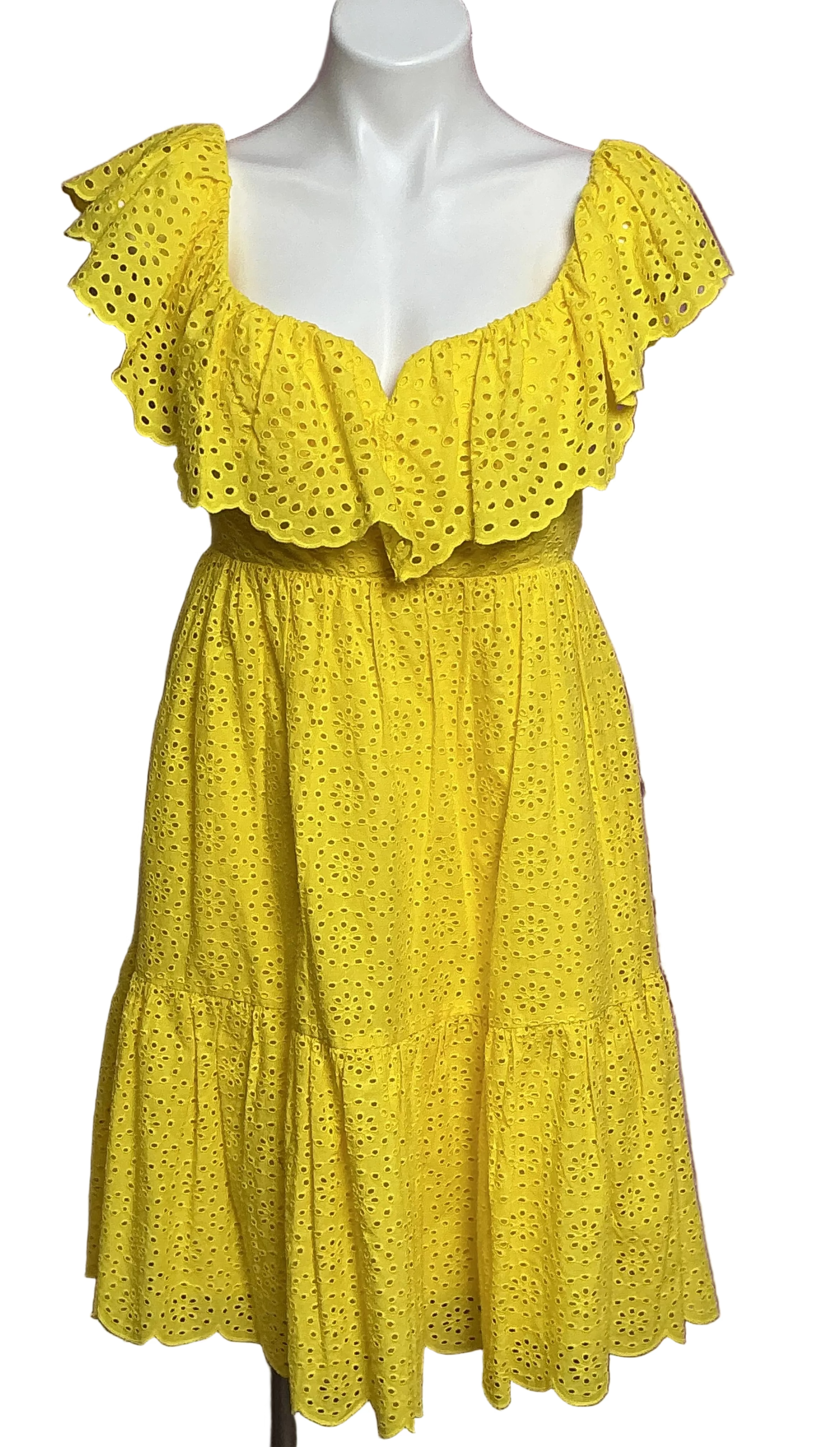 Lilly Pulitzer Asteria Dress - Daisy Dreams Eyelet - Size 6