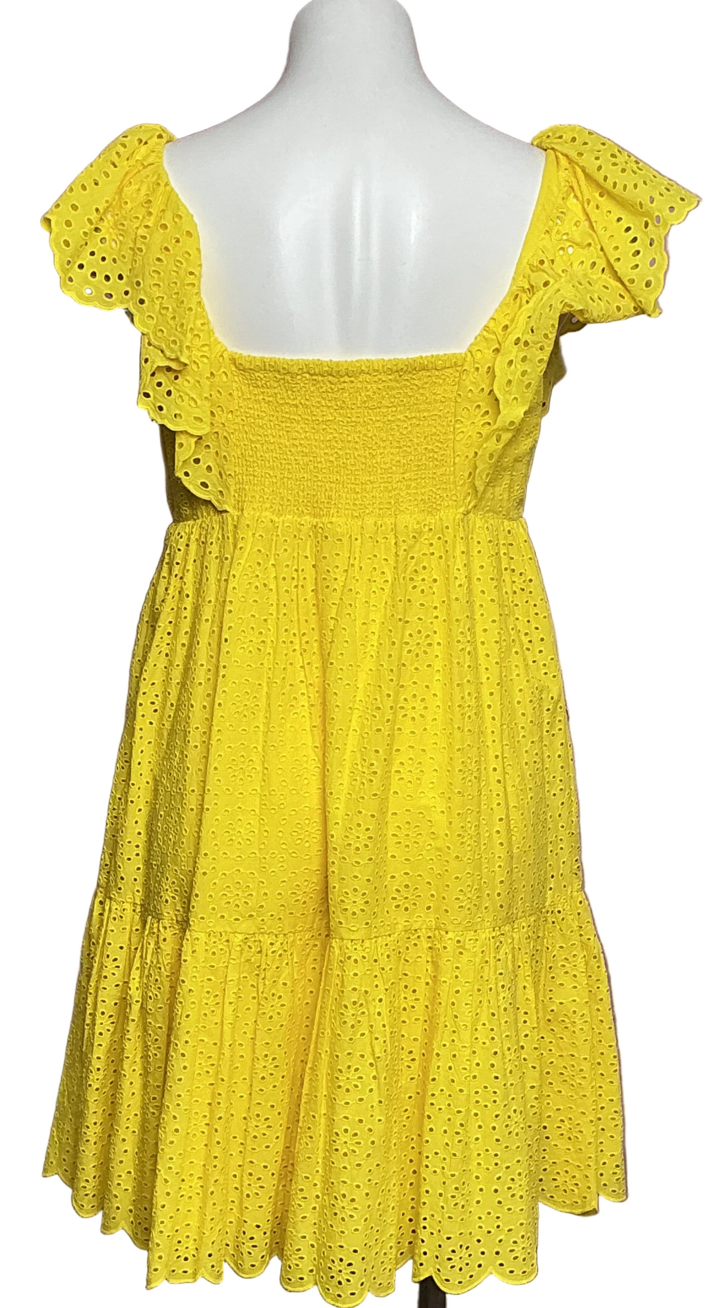 Lilly Pulitzer Asteria Dress - Daisy Dreams Eyelet - Size 6