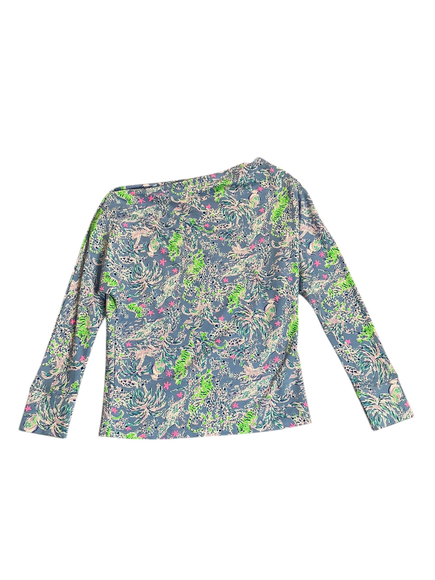 Lilly Pulitzer NWT Jansen Long Sleeve Sweater Resort White Lots Of Love - Size M