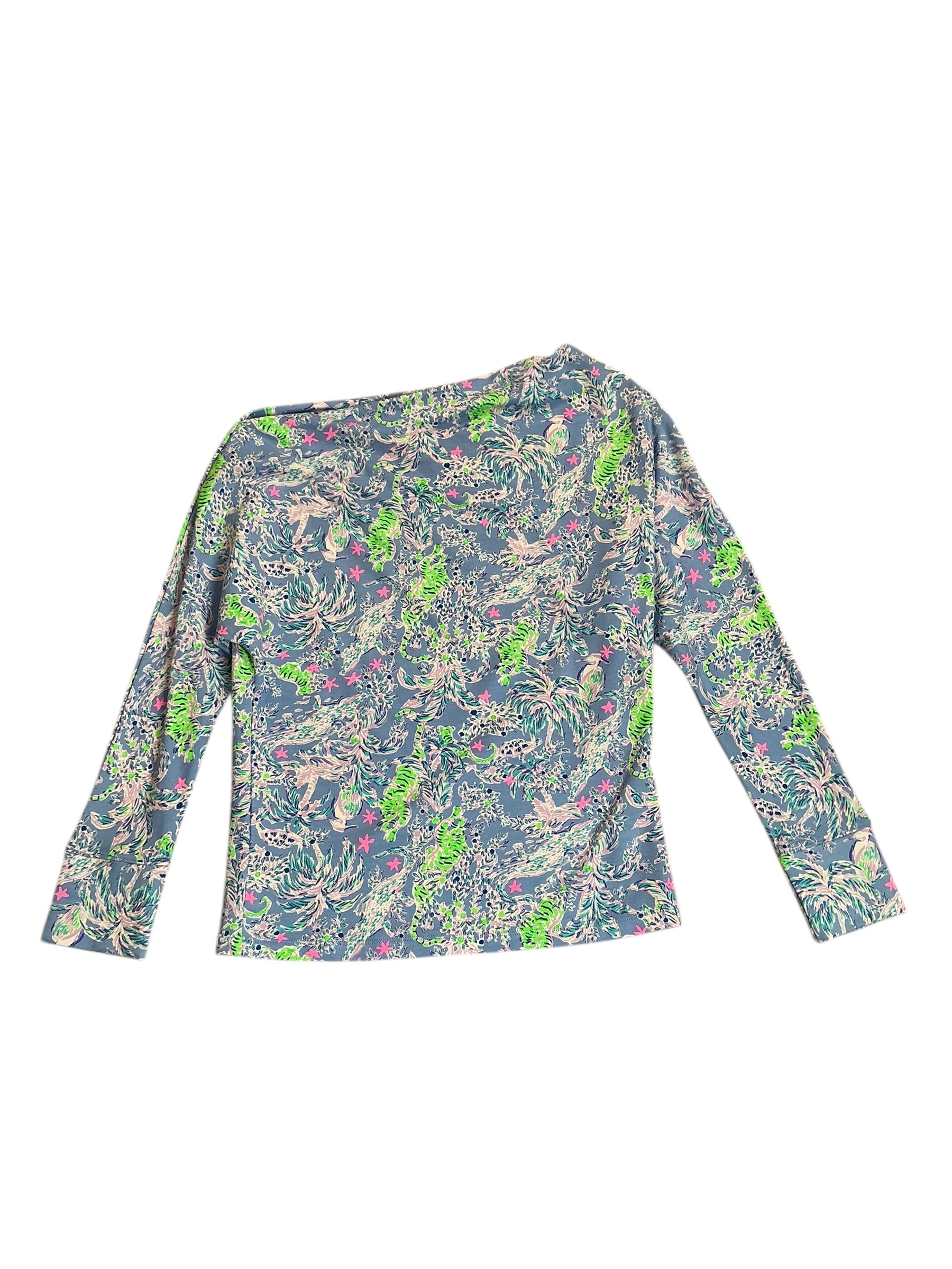 Lilly Pulitzer NWT Jansen Long Sleeve Sweater Resort White Lots Of Love - Size M