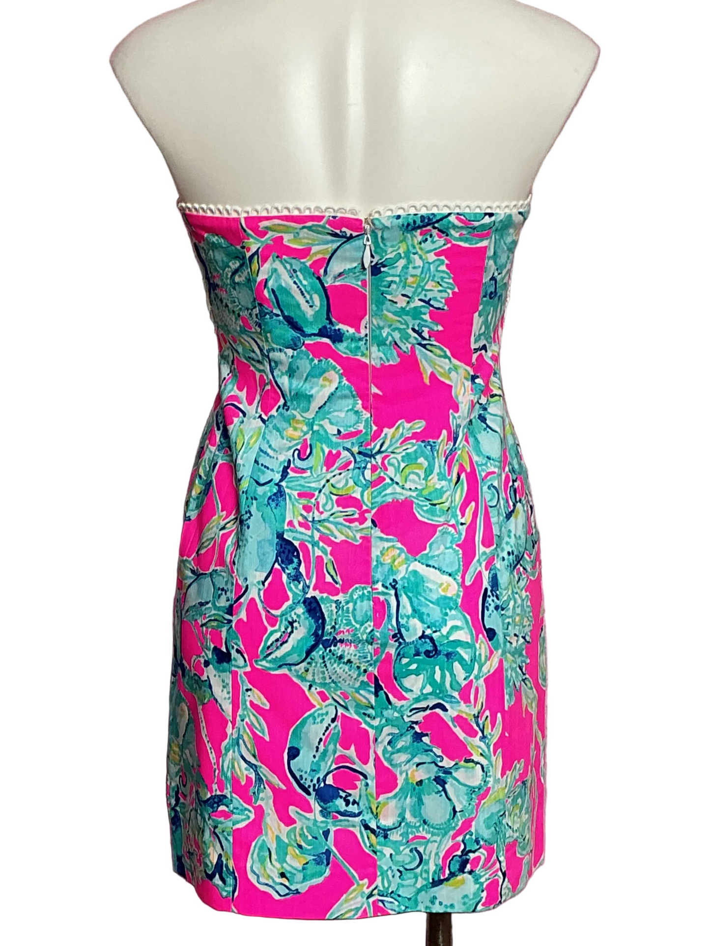 Lilly Pulitzer NWT - Brynn Dress - Raz Berry Lobsters In Love - Size 2