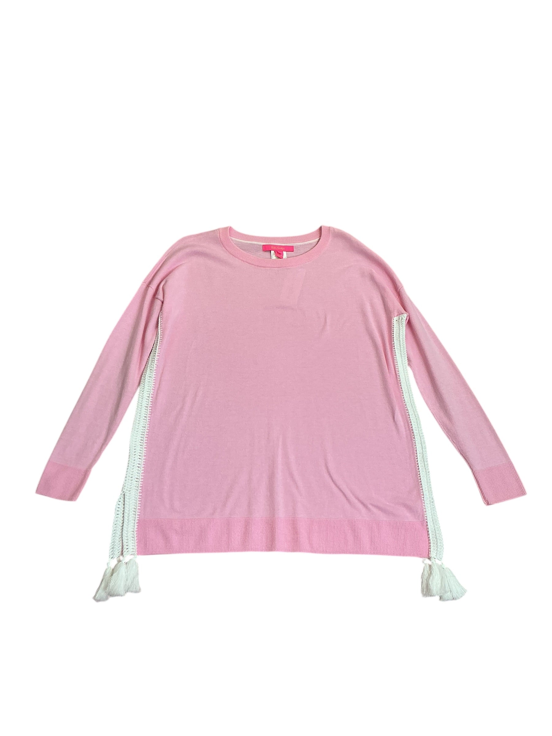 Lilly Pulitzer Damara Sweater Pink Blossom - Size XS
