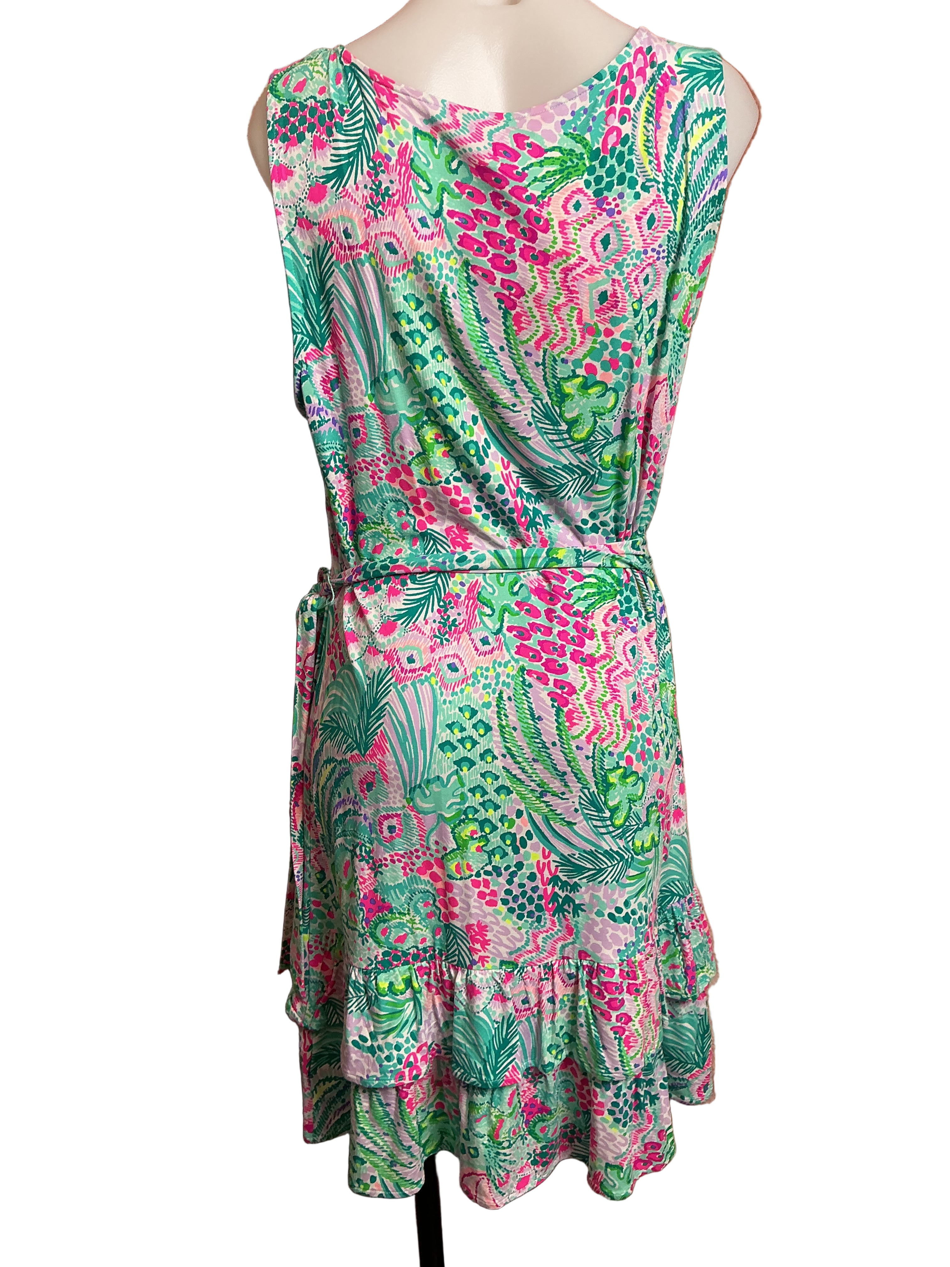 Lilly Pulitzer NWT Ashbourne Dress Multi Banana Split - Size XL