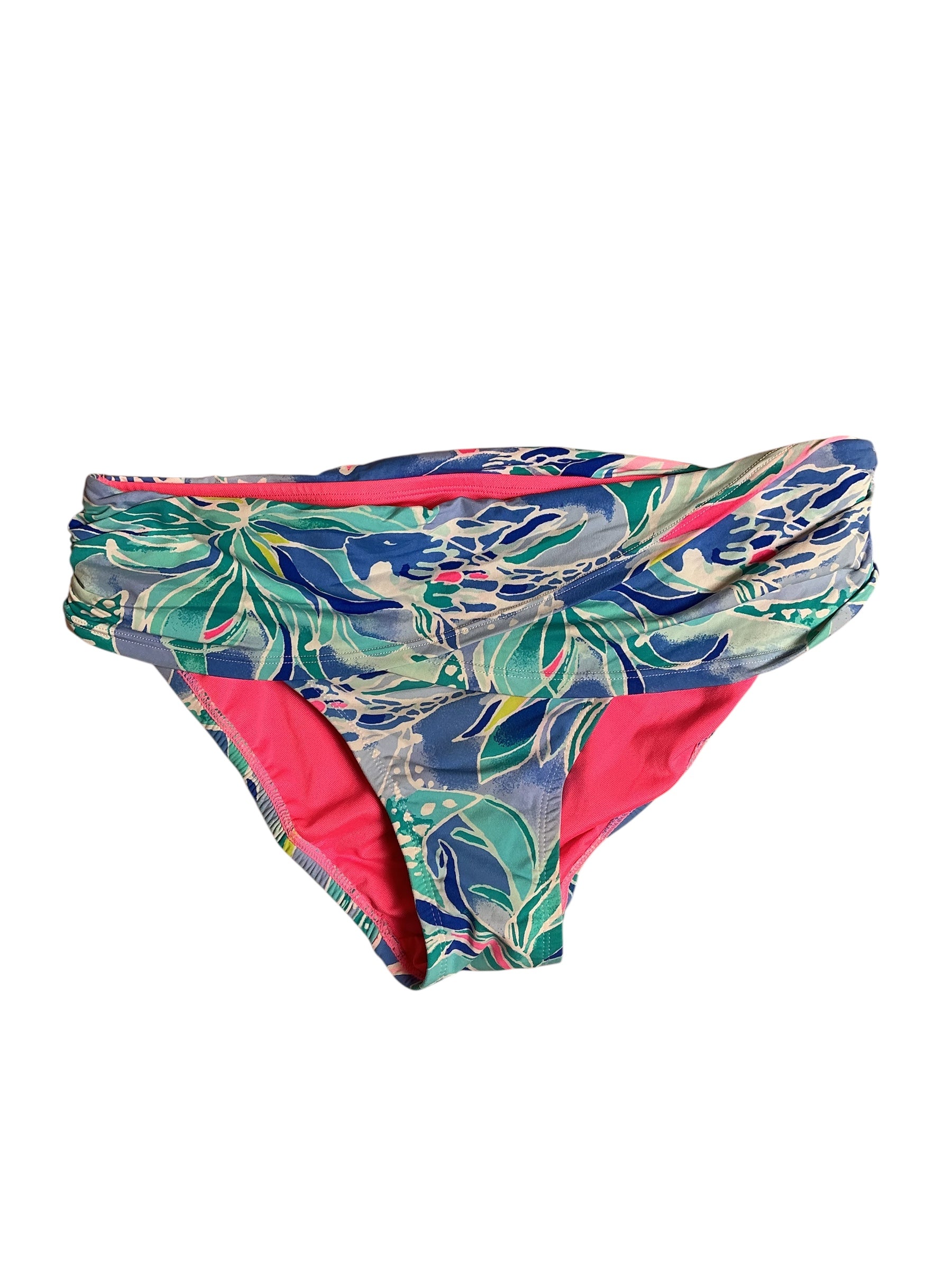 Lilly Pulitzer Lagoon Sarong Bikini Swimsuit Bottom - Bennet Blue Celestial Seas - Size 6