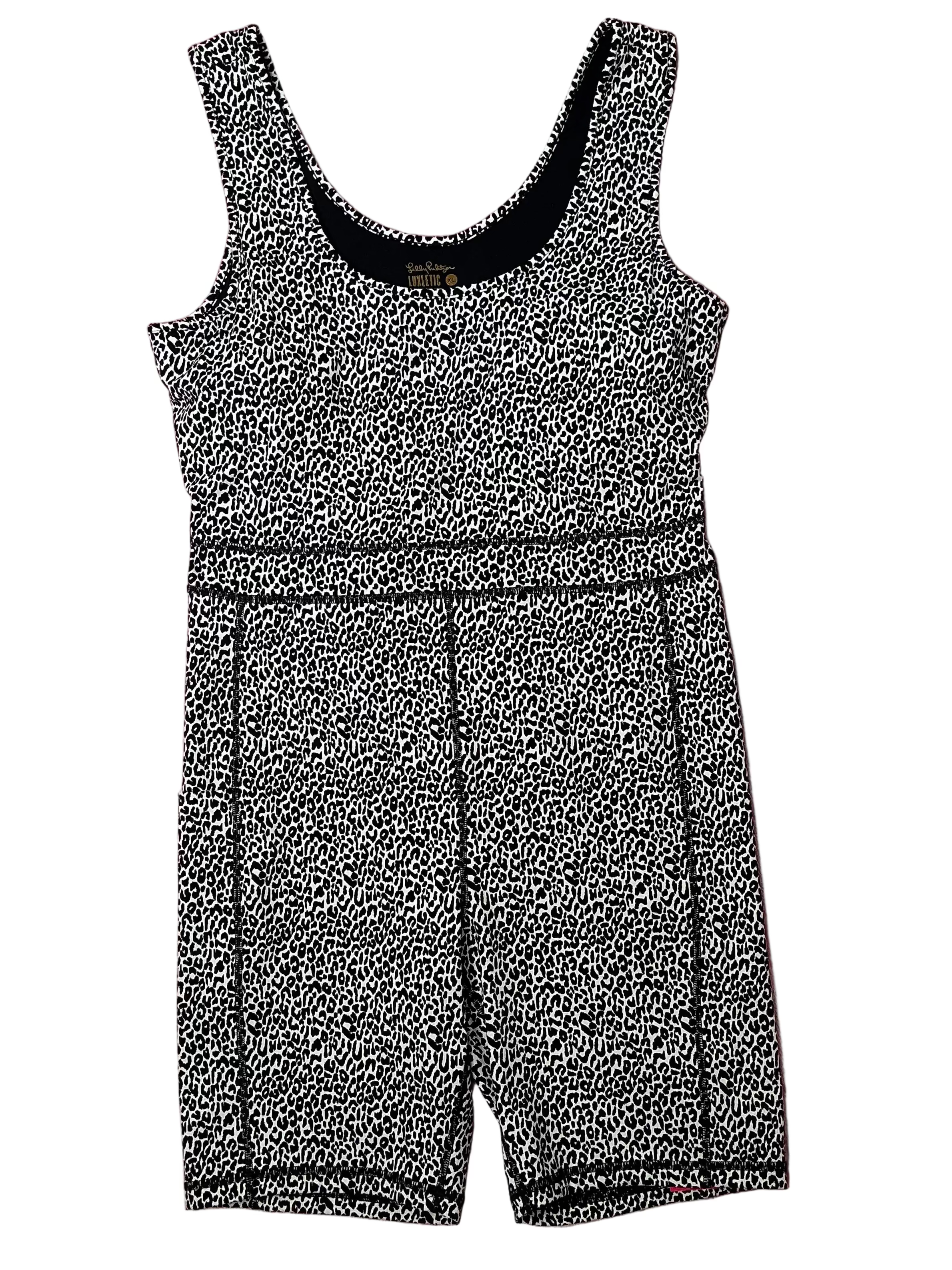 Lilly Pulitzer Luxletic Everetta Romper/Jumpsuit - Twisted Up - Size XL