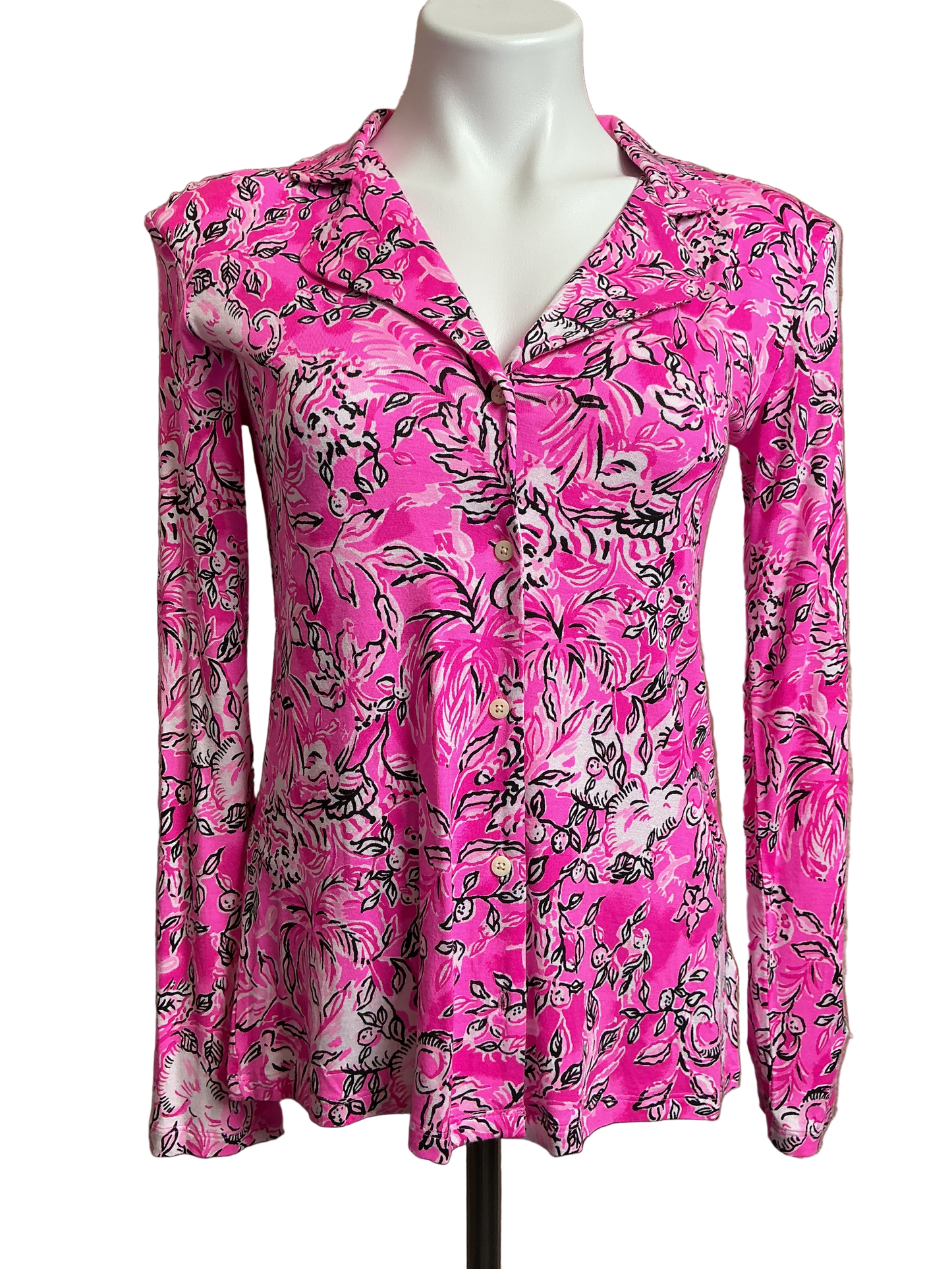 Lilly Pulitzer Long Sleeve Top - Size XS