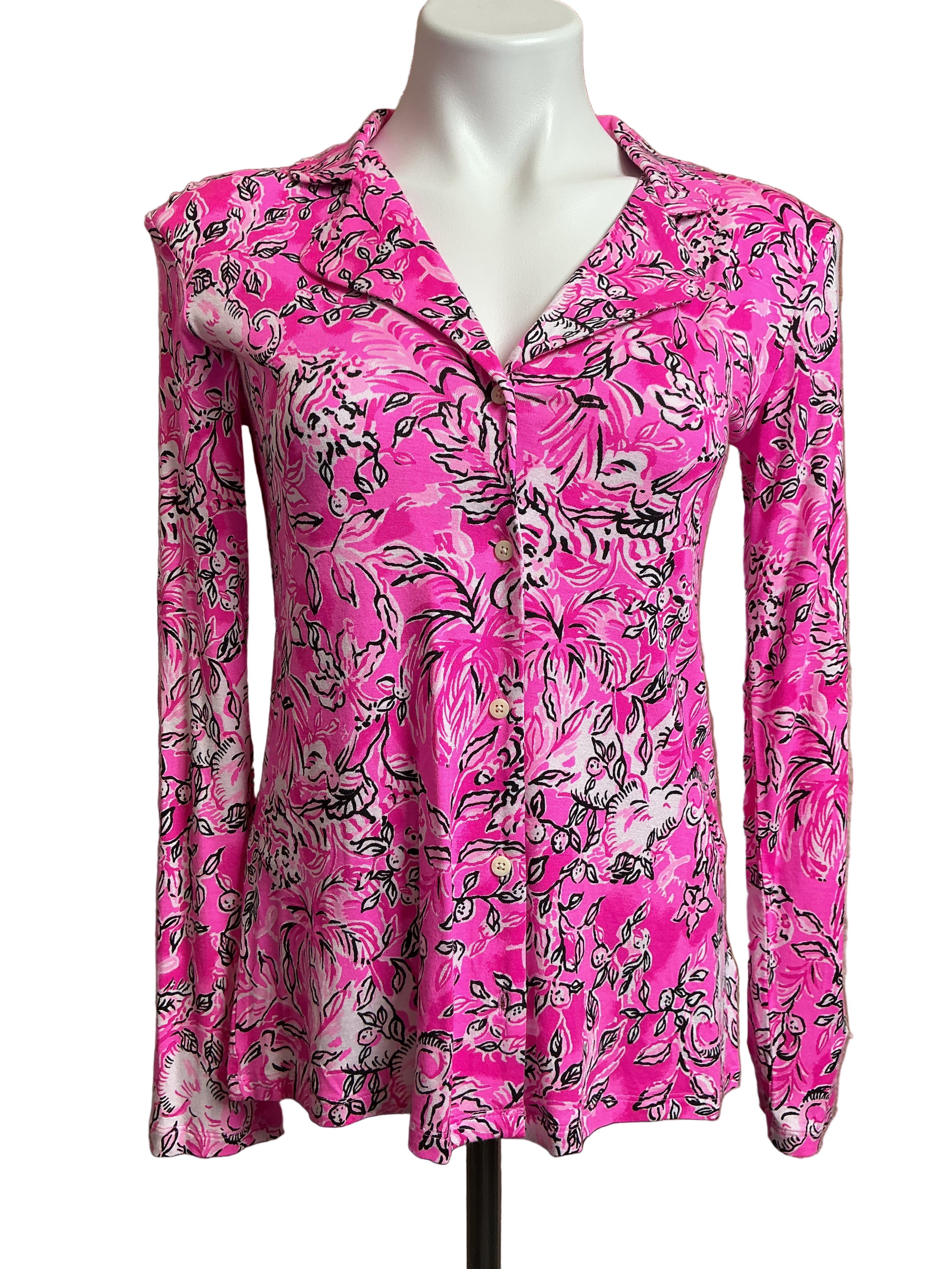 Lilly Pulitzer Long Sleeve Top - Size XS