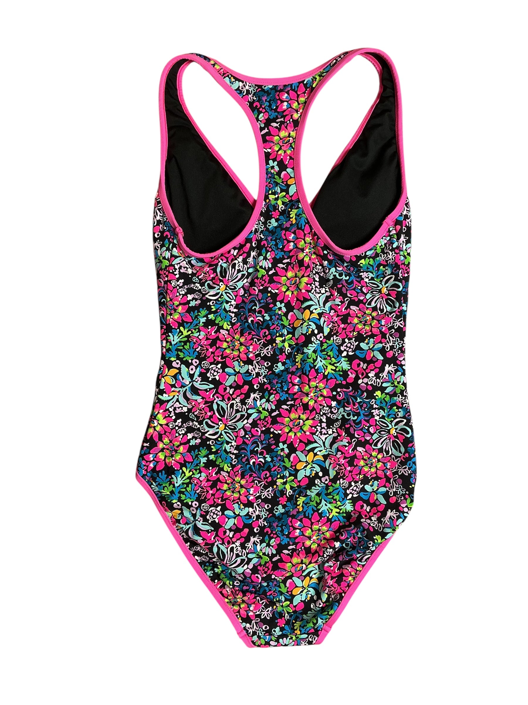 Lilly Pulitzer NWT Kailanie One Piece Swimsuit - Multi Feeling Fintastic - Size 0