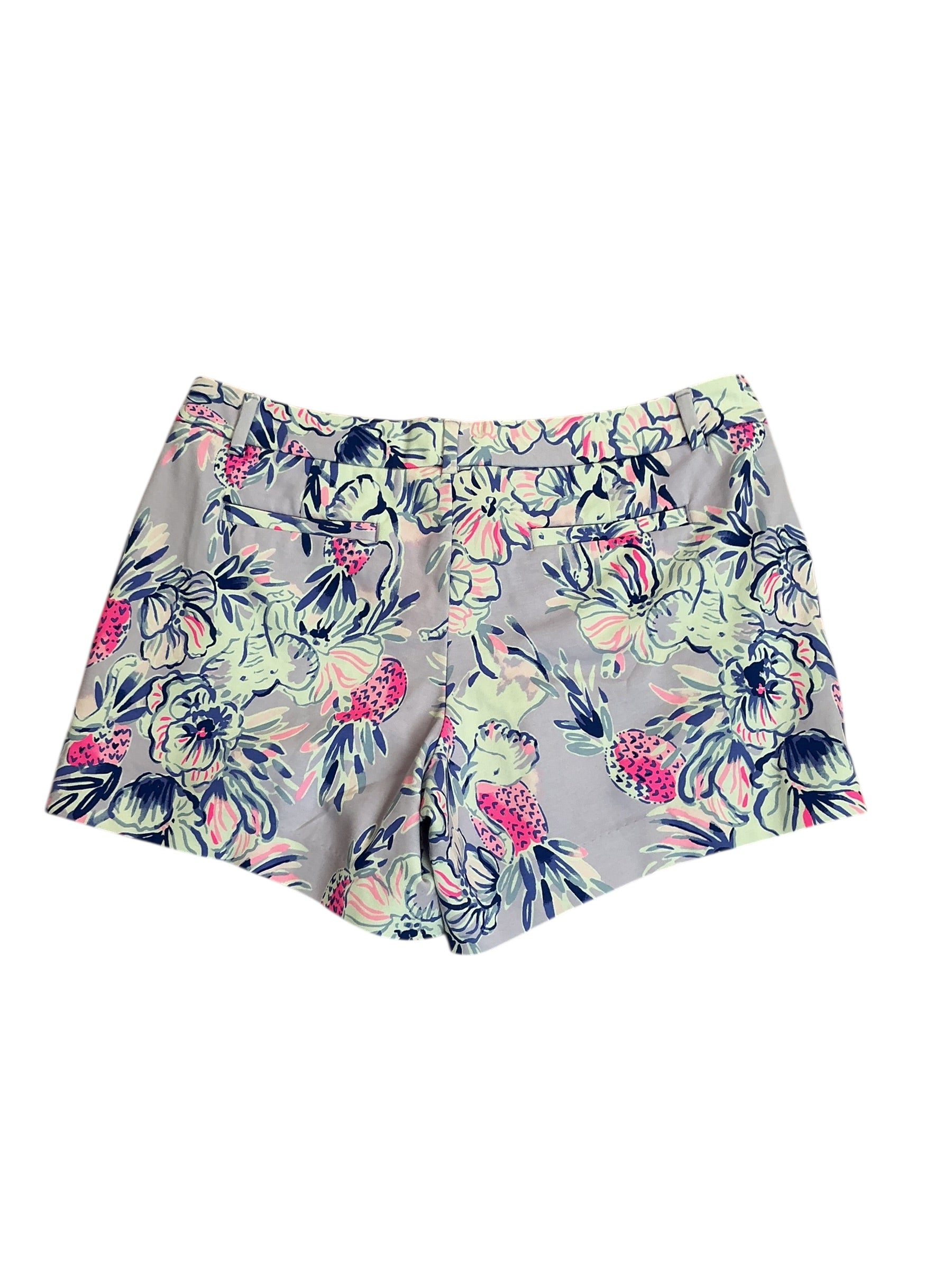 Lilly Pulitzer NWT Callahan Knit Short Light Lilac Verbena Trunks In The Air - Size 8