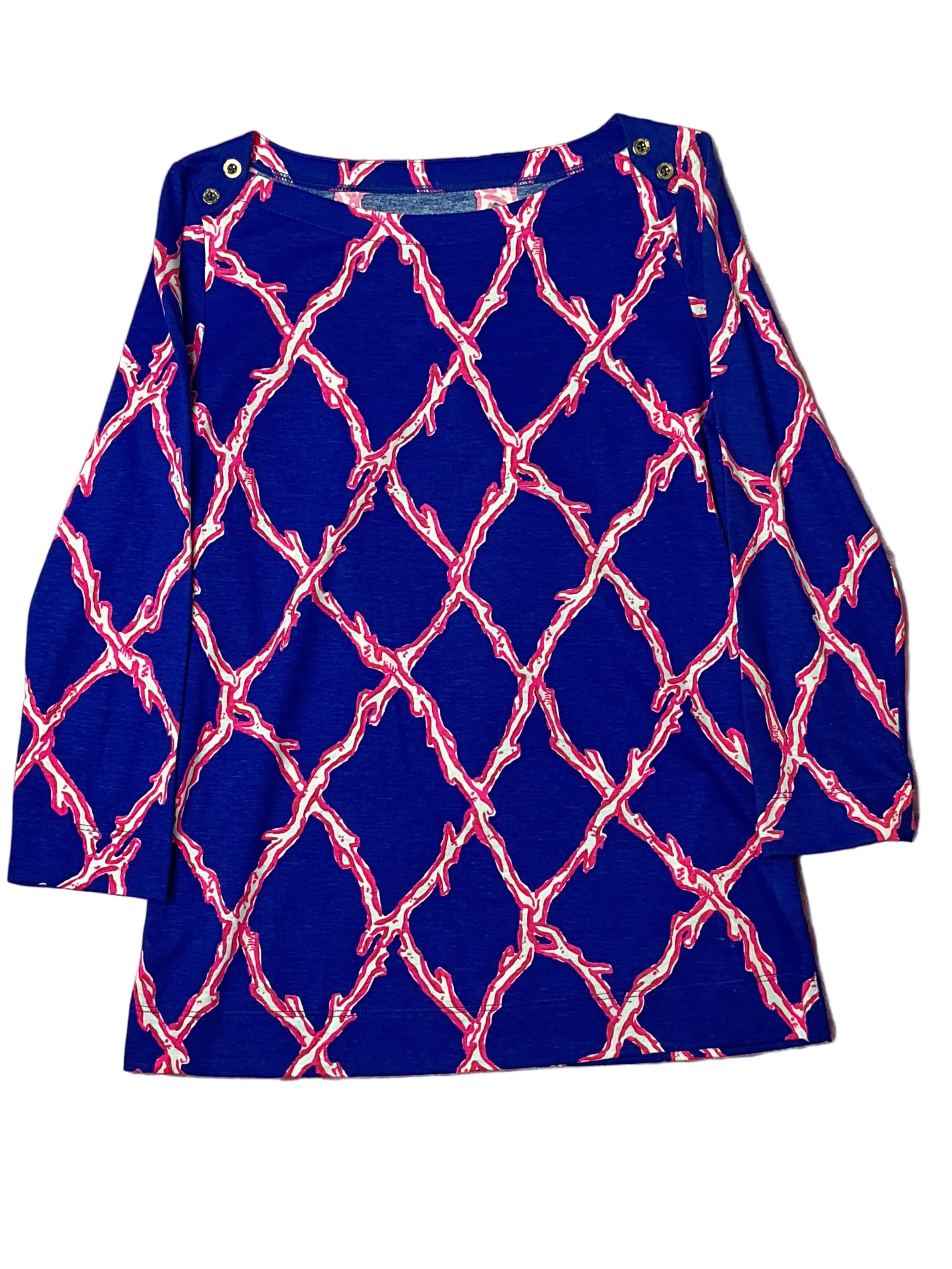 Lilly Pulitzer 3/4 Sleeve Top - Size XS