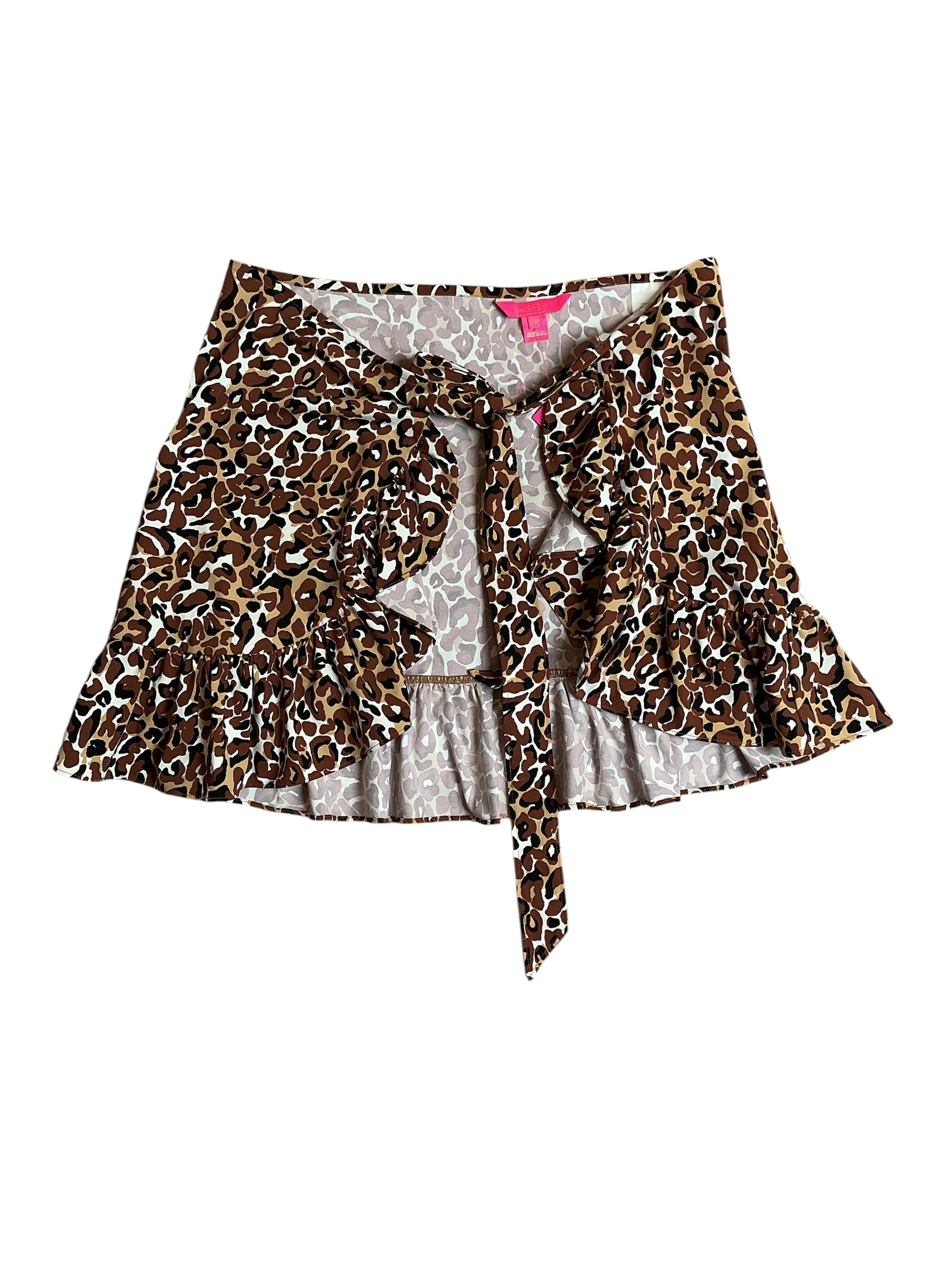 Lilly Pulitzer NWT Chrystal Sarong - Chocolate X Onyx My Favorite Spot - Size S/M