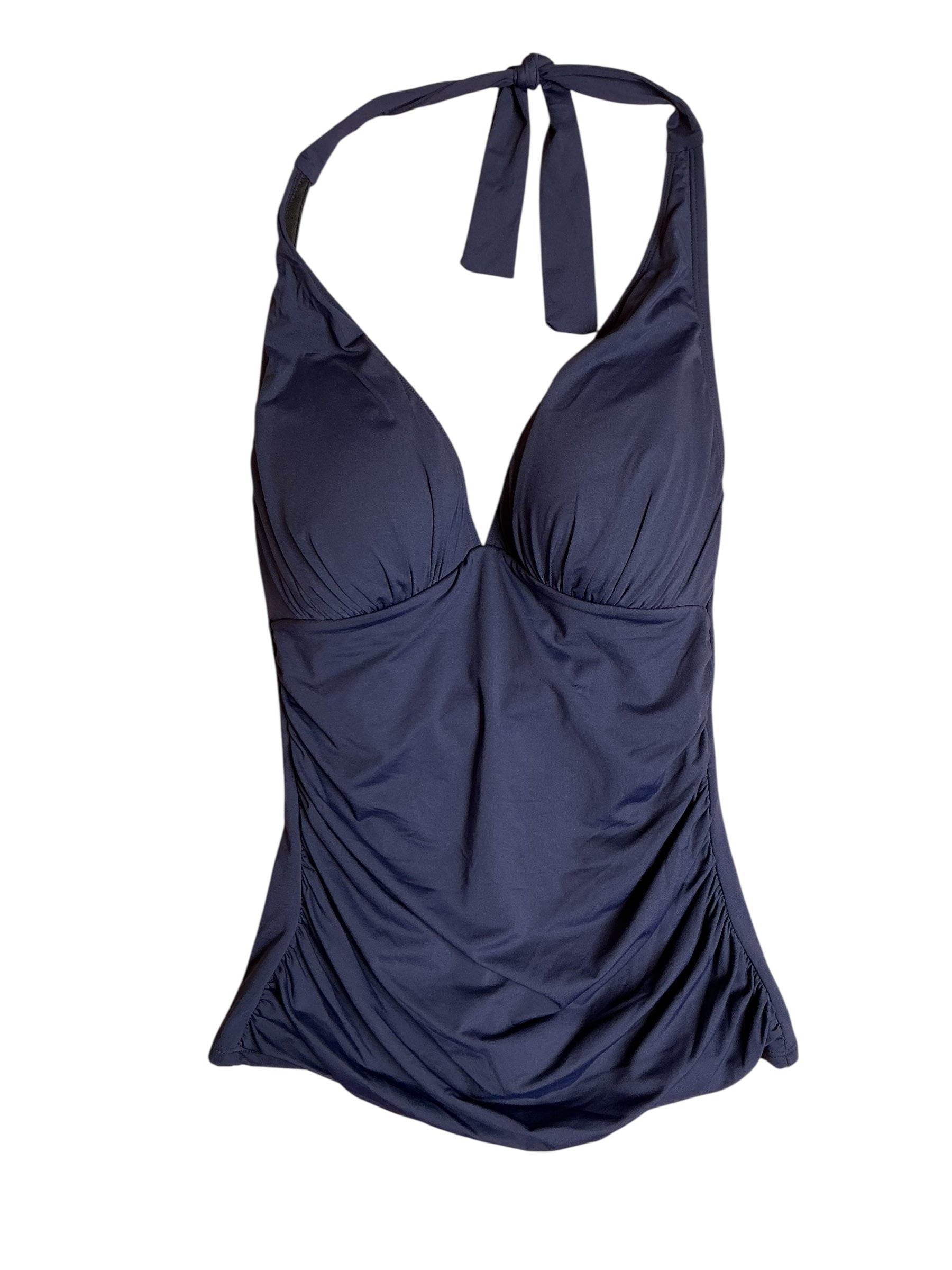 Lilly Pulitzer NWT Bliss Halter Tankini Swimsuit - True Navy - Size 2