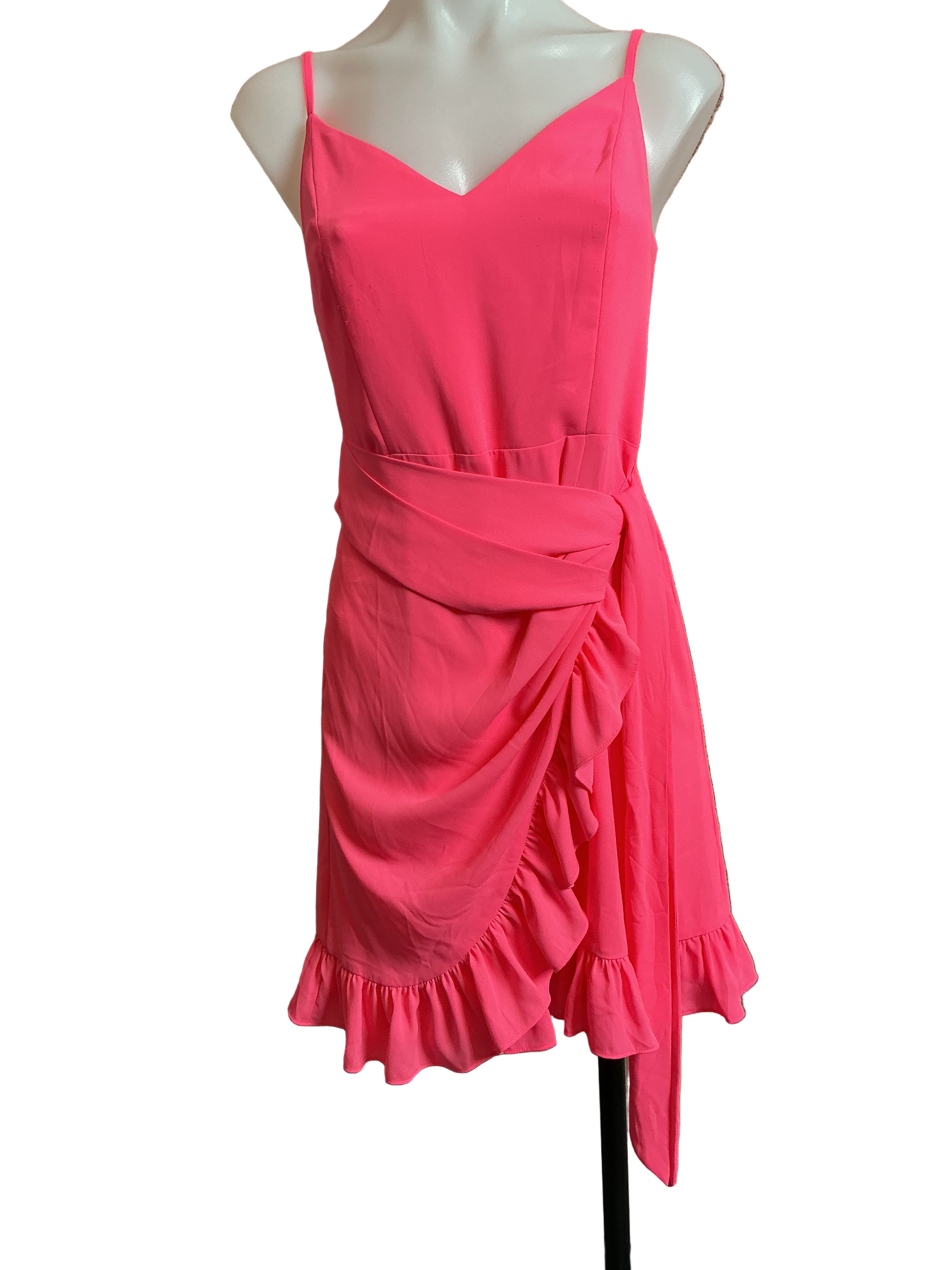 Lilly Pulitzer Alisa Wrap Dress - Aura Pink - Size 0