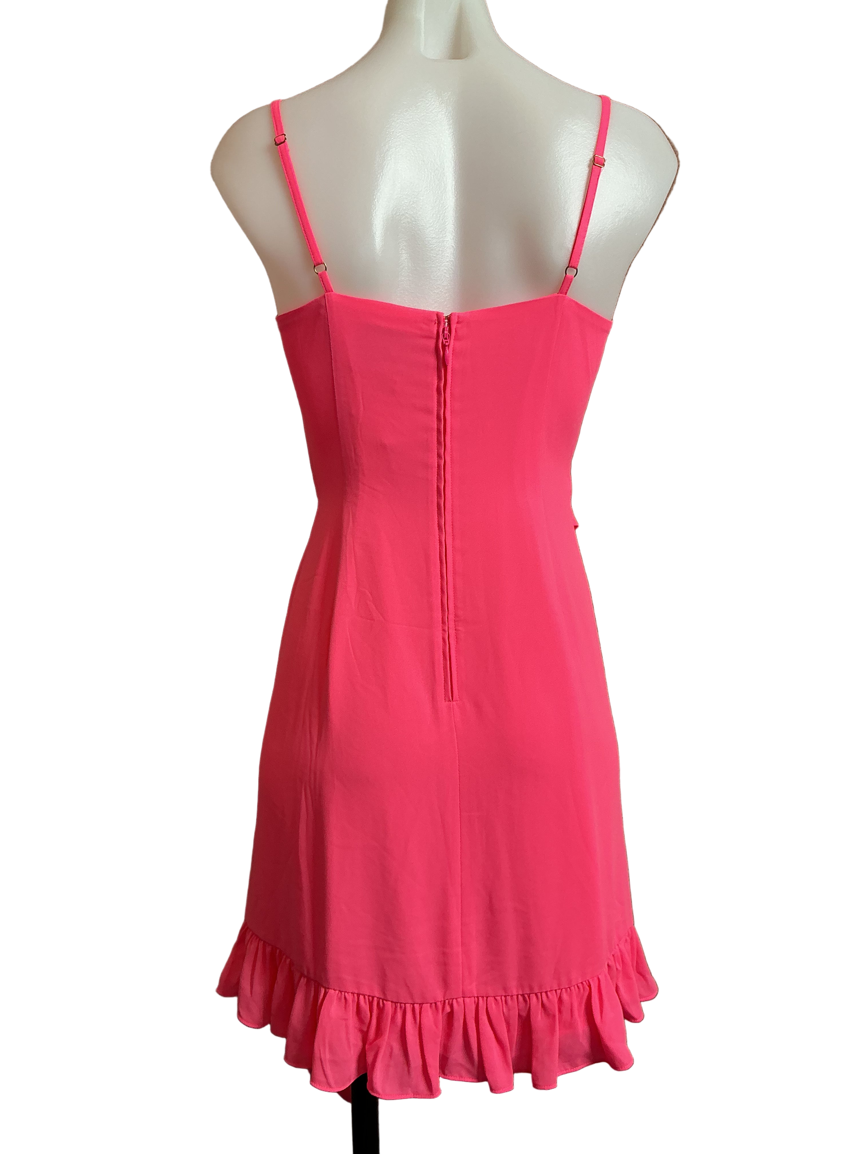 Lilly Pulitzer Alisa Wrap Dress - Aura Pink - Size 0