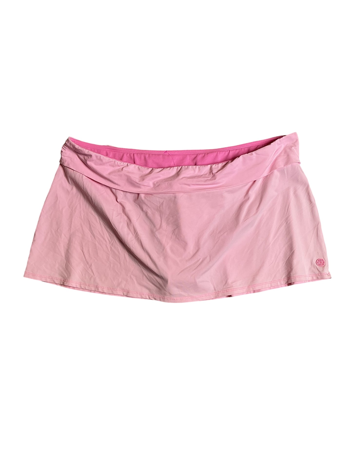 Lilly Pulitzer Calah Skirted Swimsuit Bottom - Pink Shandy - Size 16