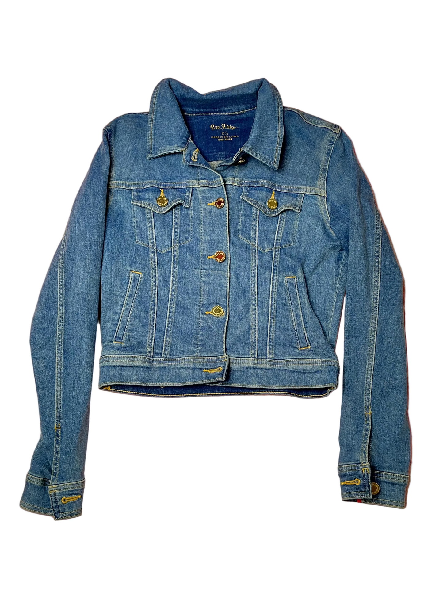 Lilly Pulitzer Jean Jacket - Size XS