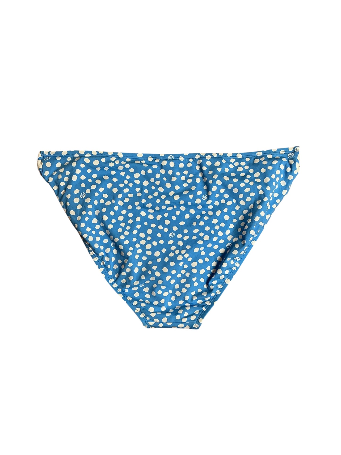 Lilly Pulitzer NWT Zarah Bikini Bottom Swimsuit - Zanzibar Blue Lillys Dot - Size 16