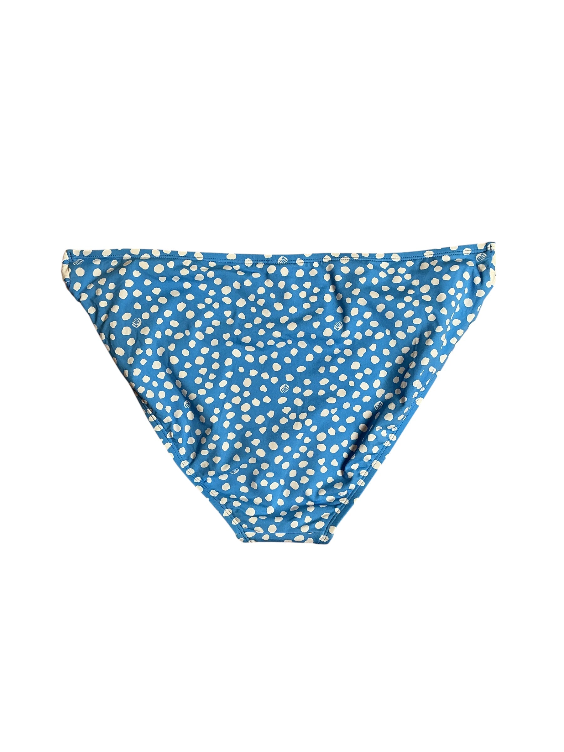 Lilly Pulitzer NWT Zarah Bikini Bottom Swimsuit - Zanzibar Blue Lillys Dot - Size 16