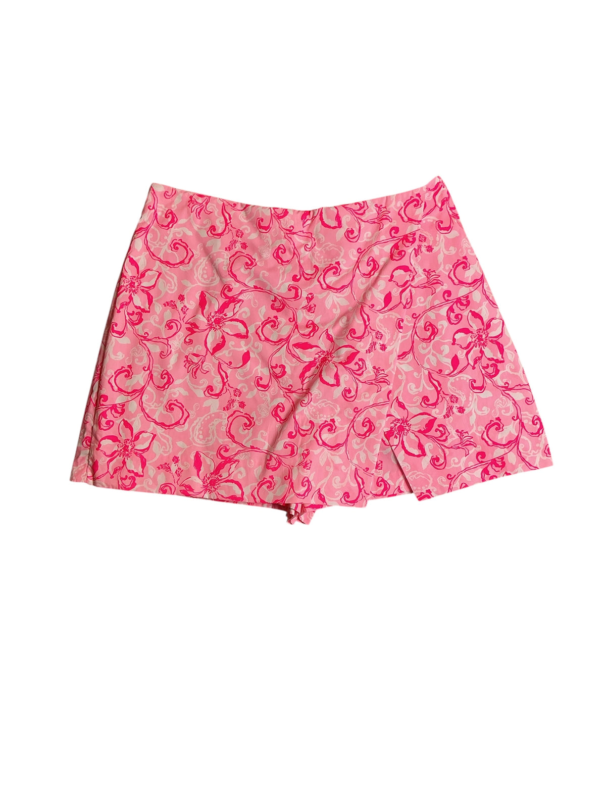 Lilly Pulitzer Alicent Mini Skort - Conch Shell Pink Flamingle Garden ...