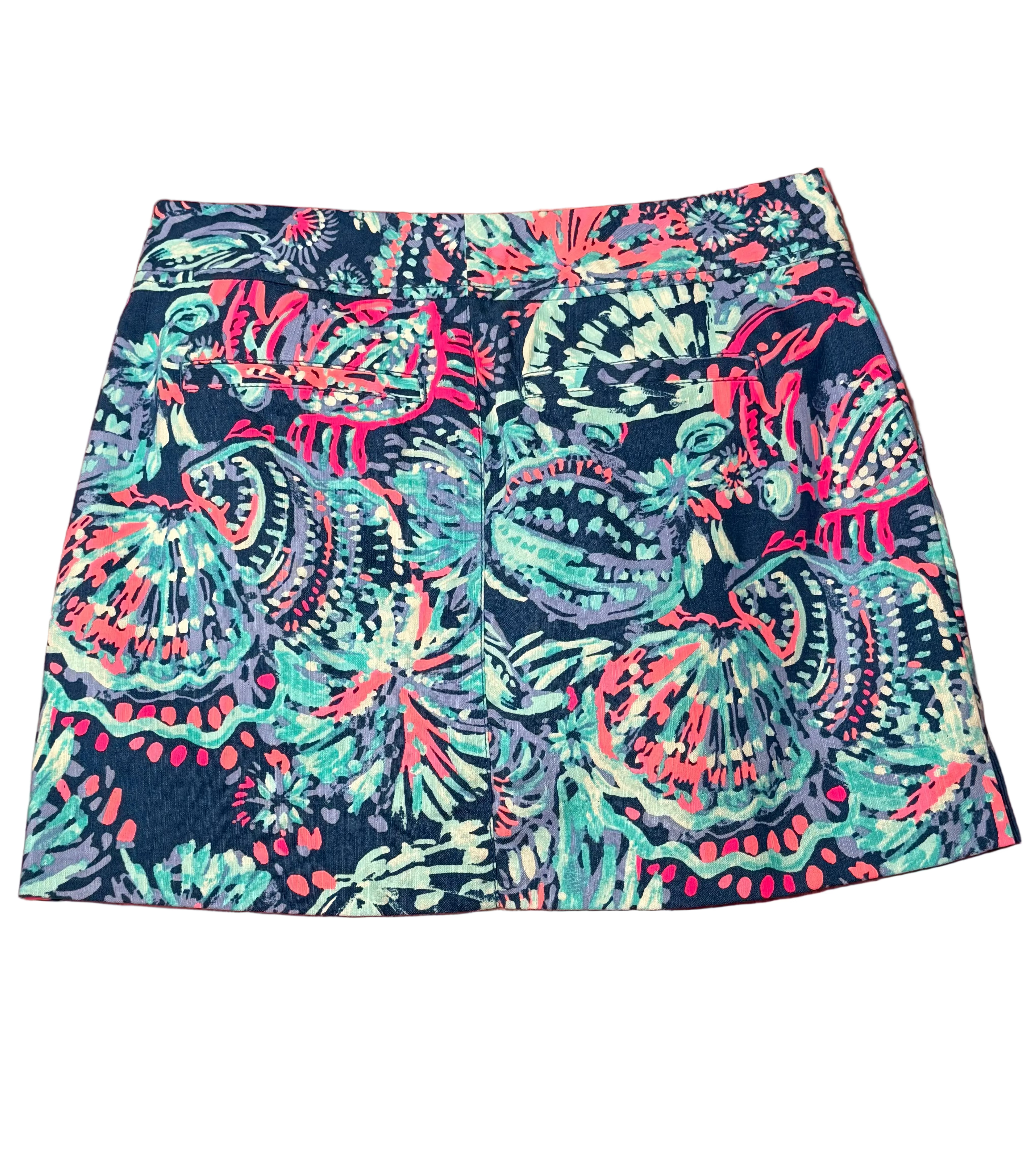 Lilly Pulitzer NWT - Nicki Skort - Deep Indigo Gypsea Girl - Size 2