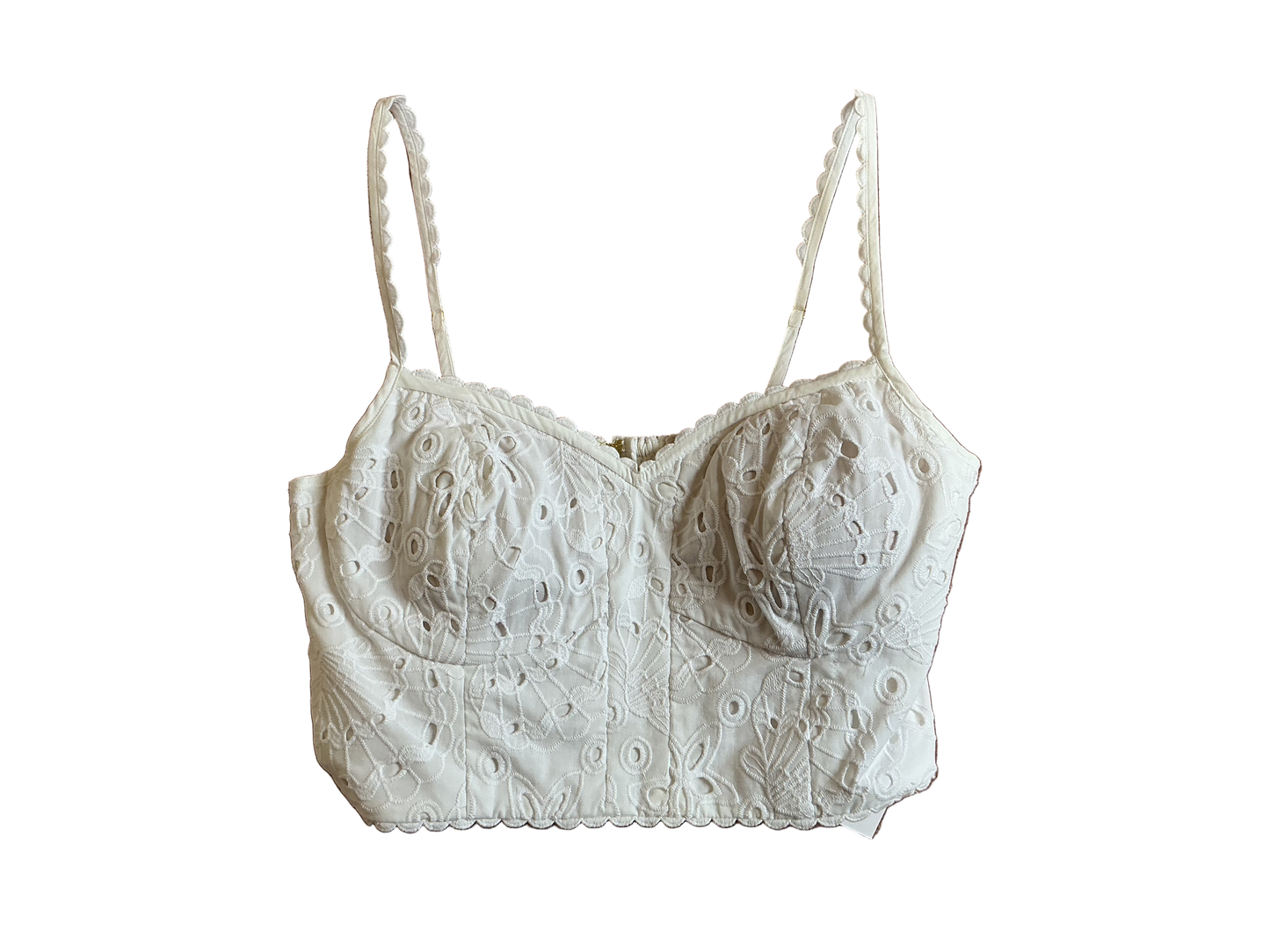 Lilly Pulitzer NWT Winslow Eyelet Top Resort White Sealife Eyelet - Size 2