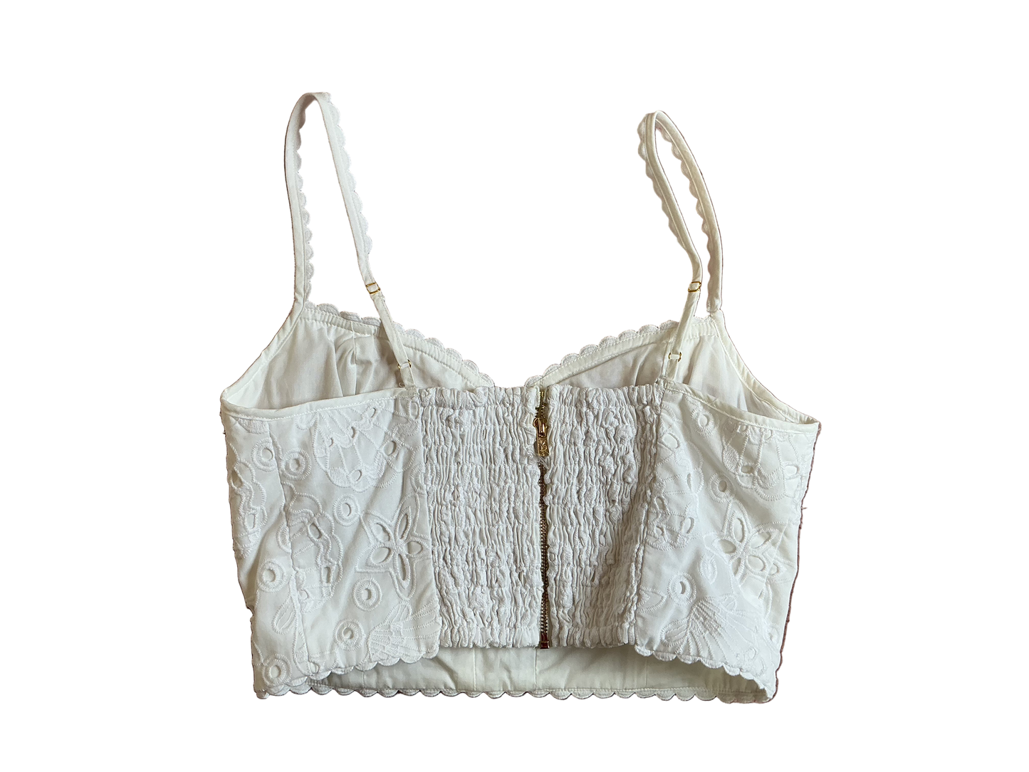 Lilly Pulitzer NWT Winslow Eyelet Top Resort White Sealife Eyelet - Size 2