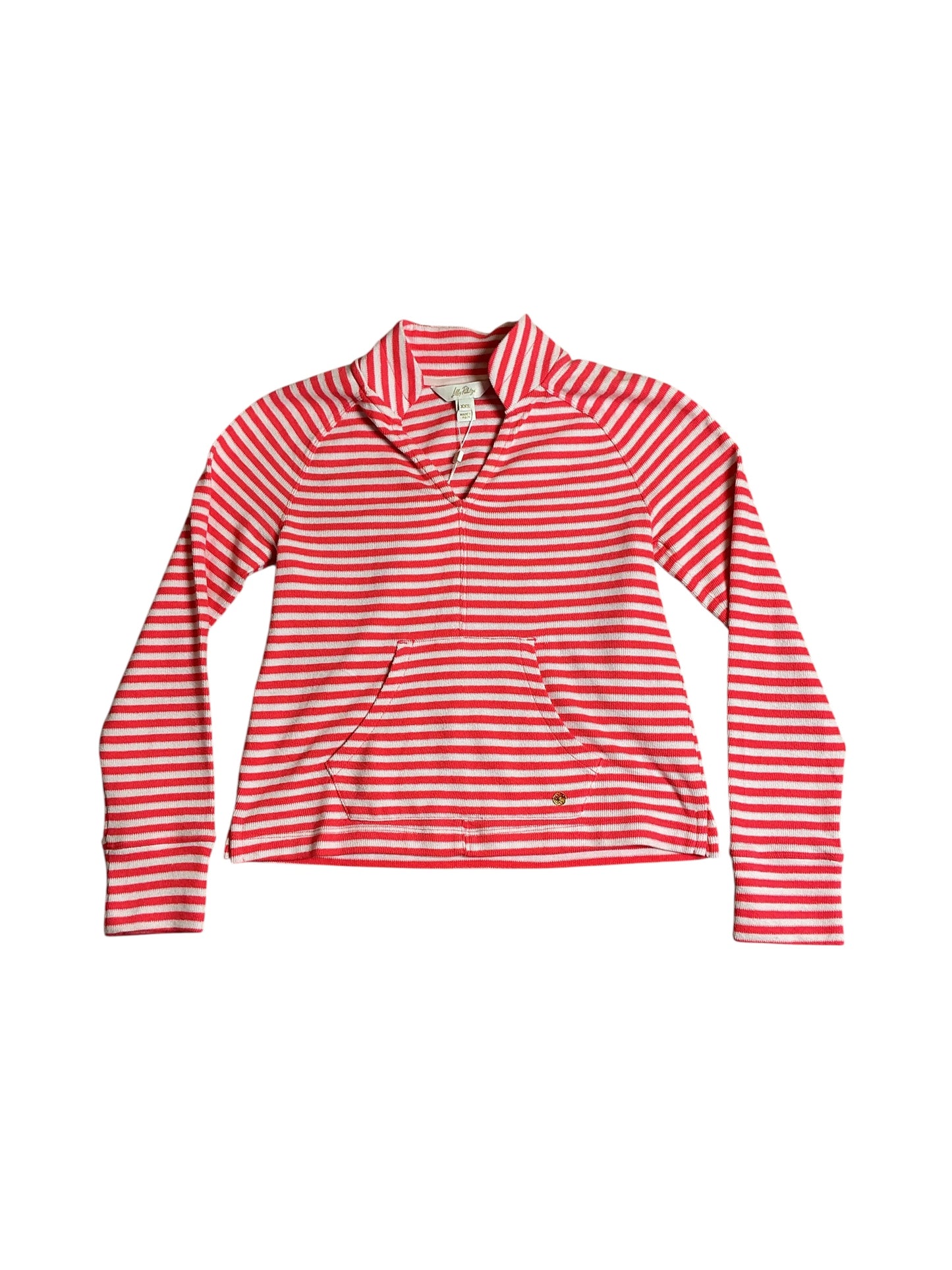 Lilly Pulitzer NWT Cassi Popover Cane Coral St Tropez Stripe - Size XXS