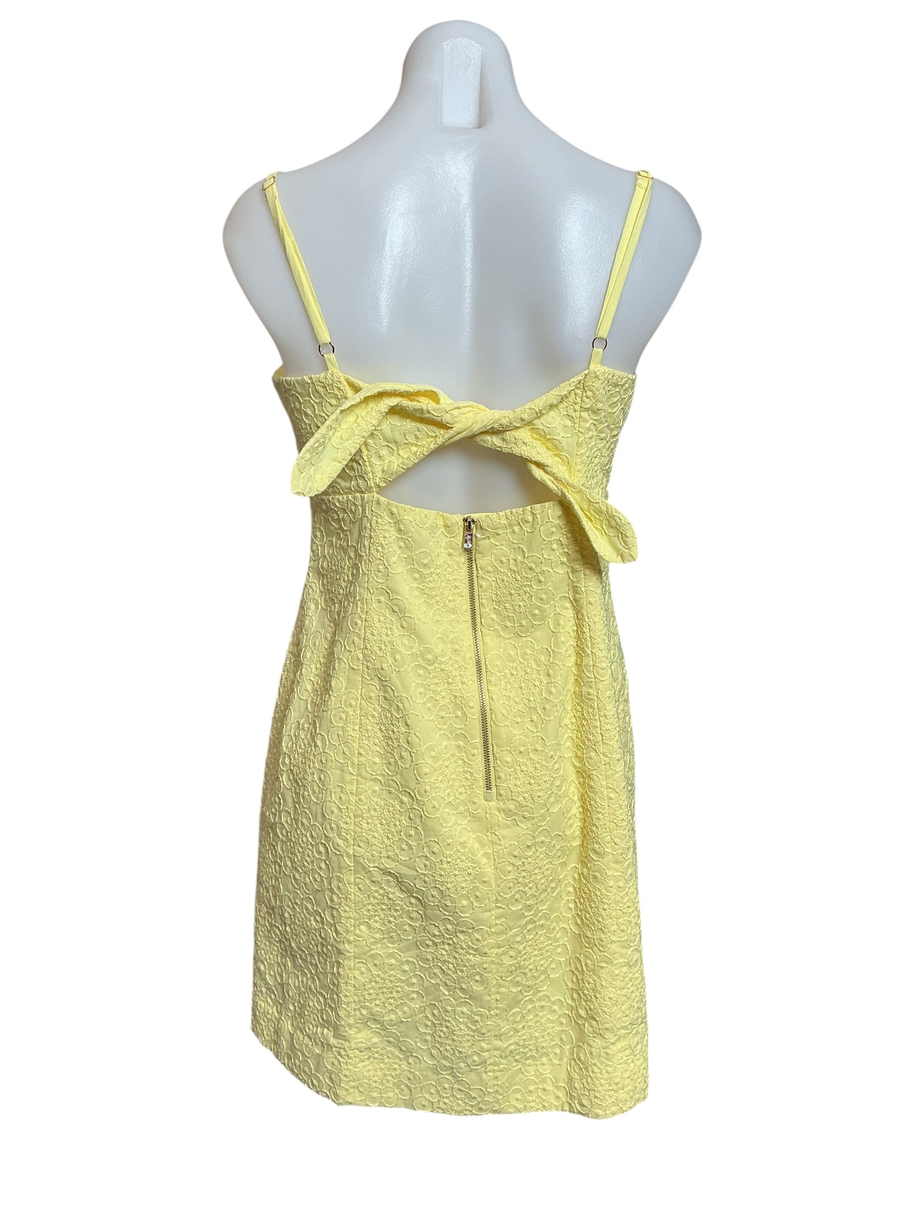 Lilly Pulitzer NWT Lilamae Dress - Limoncello Bubble Embroidery - Size 6