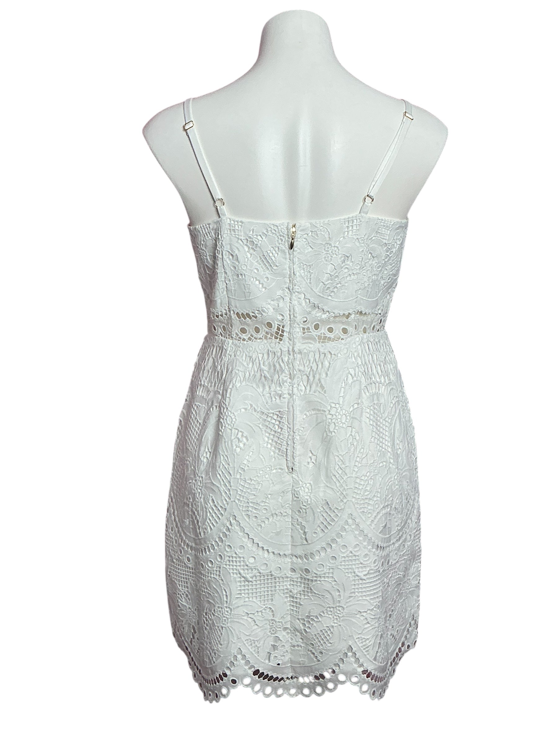 Lilly Pulitzer NWT Risette Lace Dress - Resort White Palms In Paradise Lace - Size 6