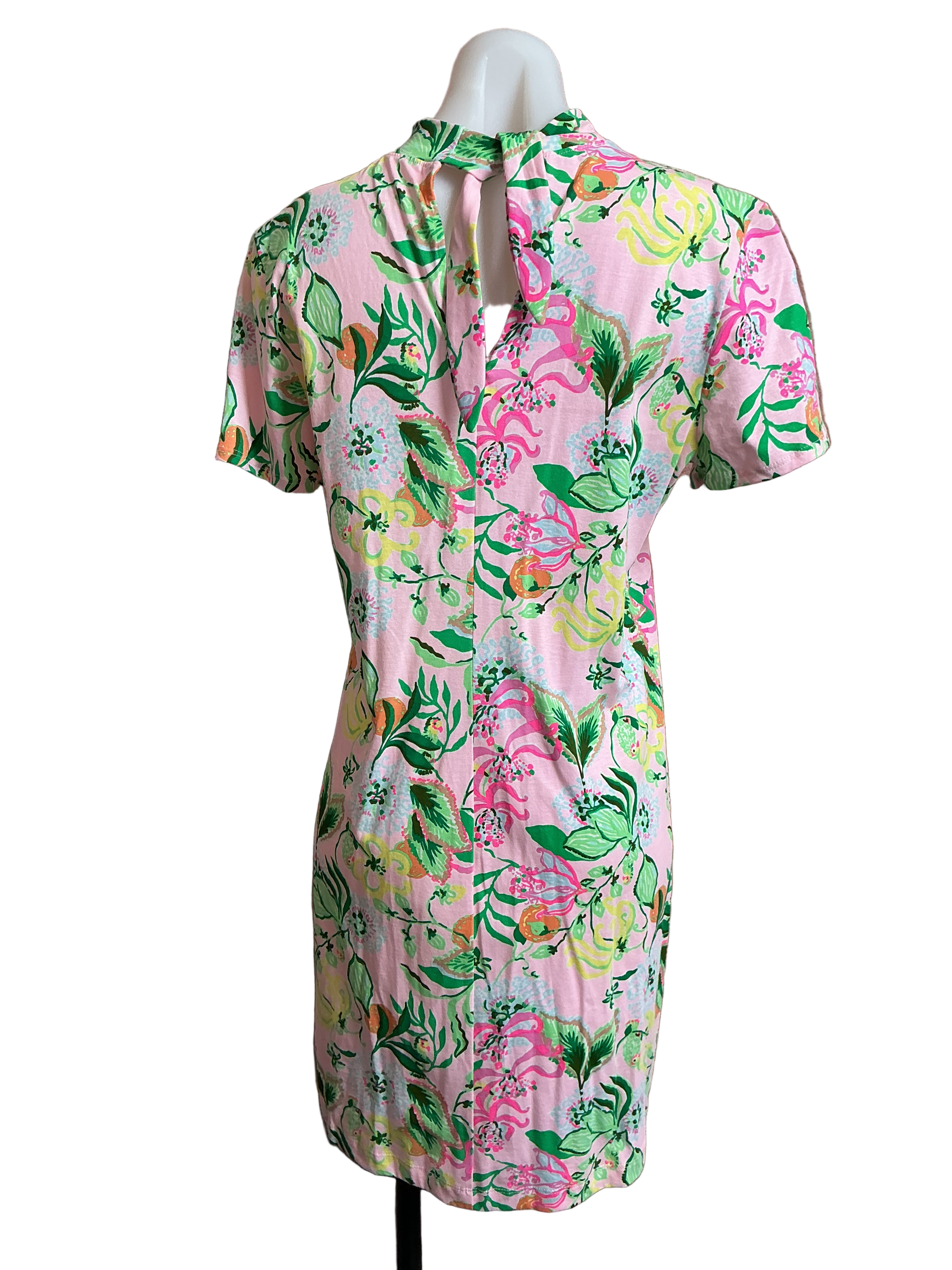 Lilly Pulitzer NWT Hallie Short Sleeve Dr Multi Via Amore Spritzer - Size L