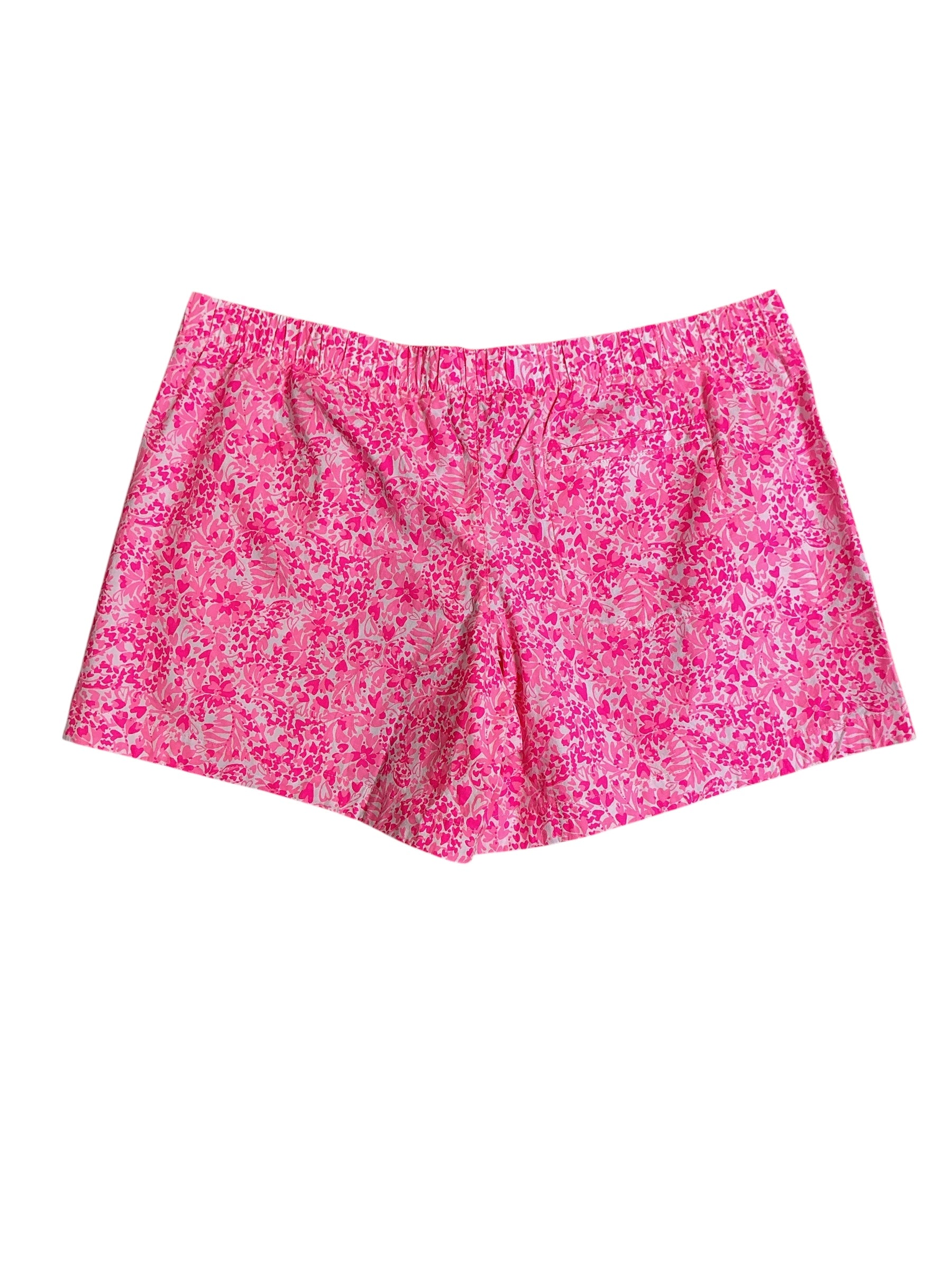 Lilly Pulitzer NWT Ocean View Shorts - Pink Shandy Invest A Gator - Size L