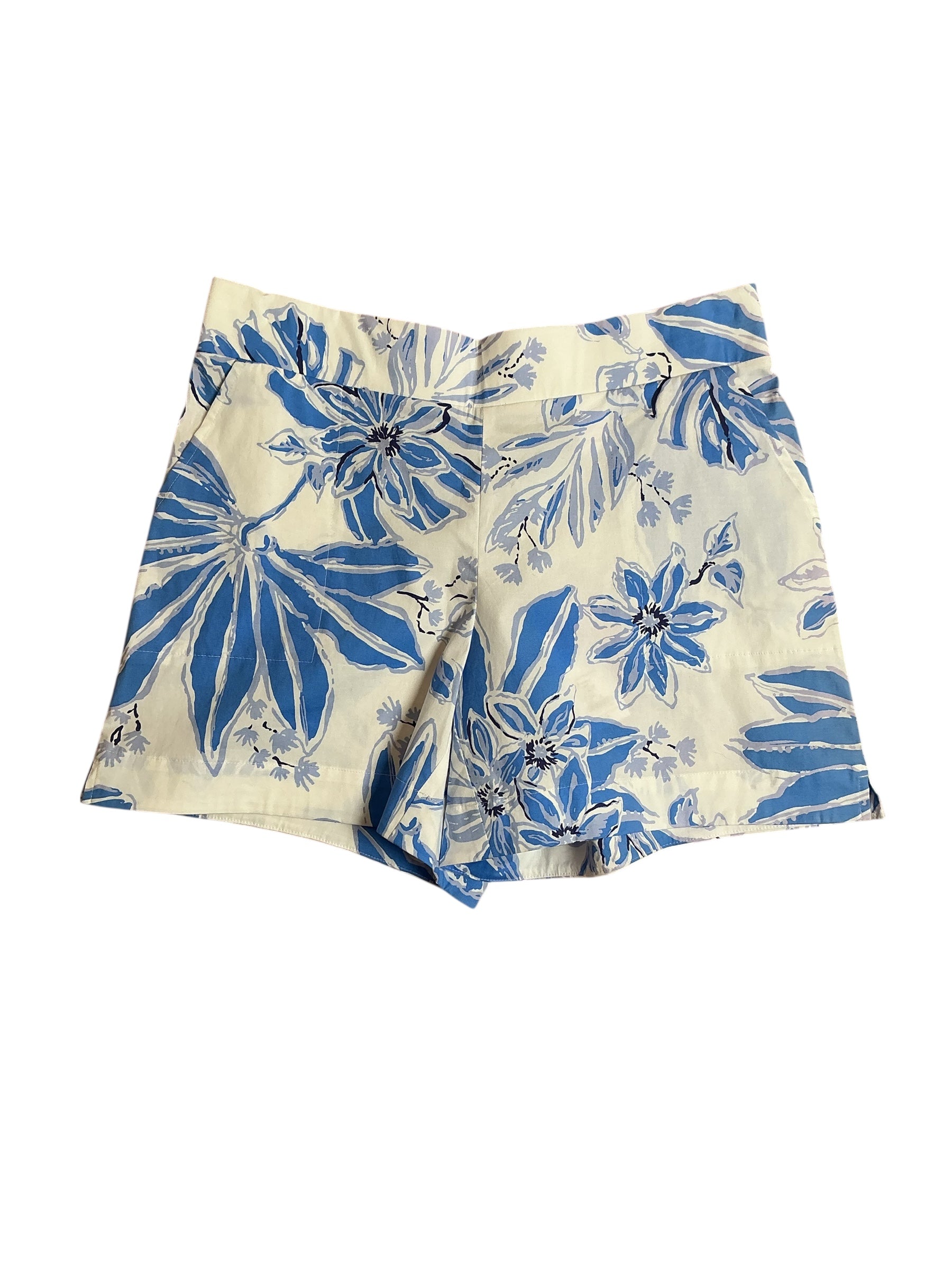 Lilly Pulitzer NWT Alista Stretch Short - Resort White Jet Set Jungle - Size M