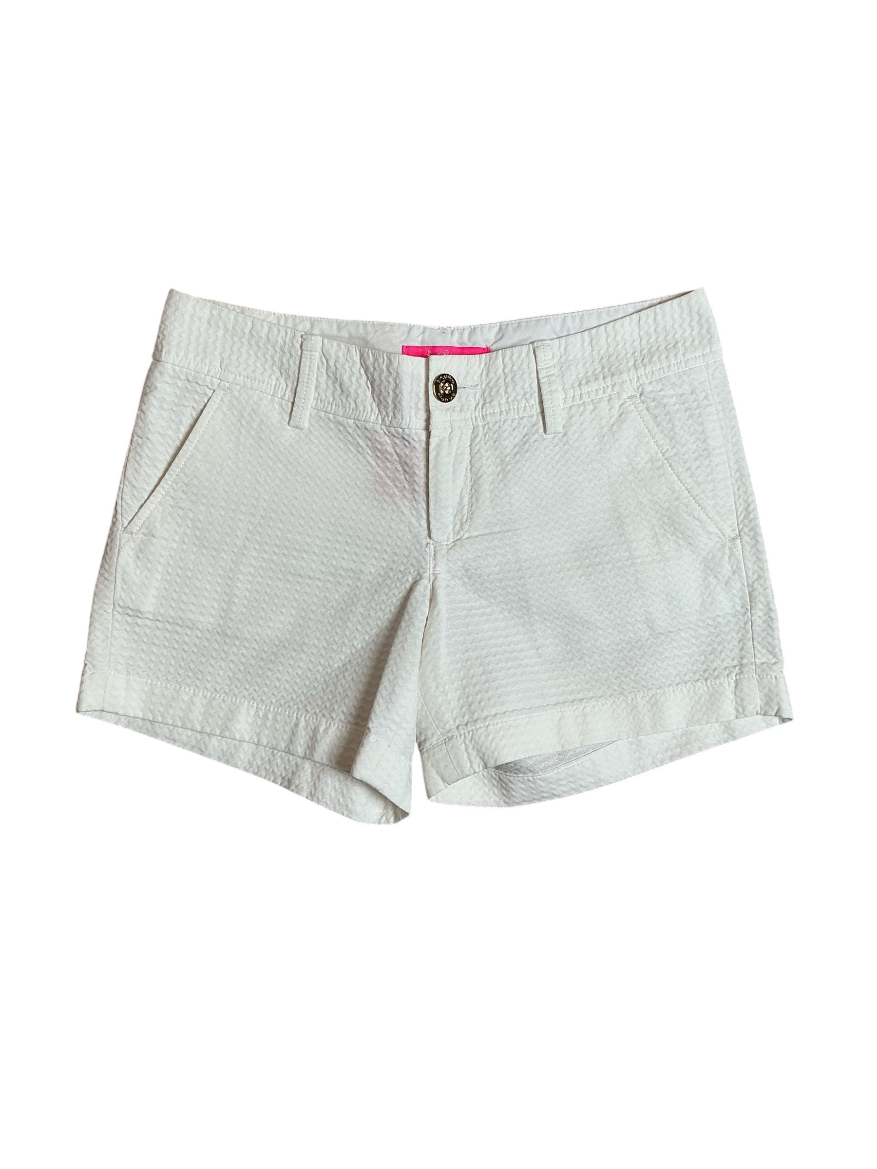 Lilly Pulitzer Callahan Short - Resort White - Size 2