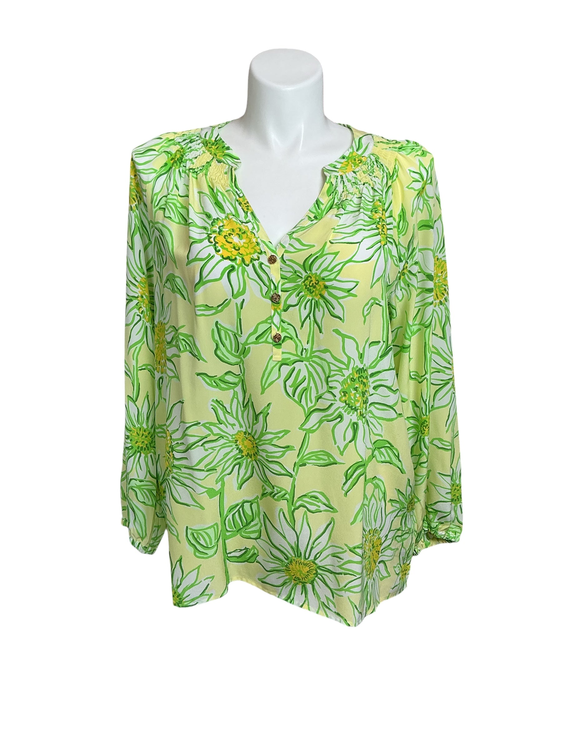 Lilly Pulitzer NWT Elsa Top - Limoncello Sunbelievable - Size XXL