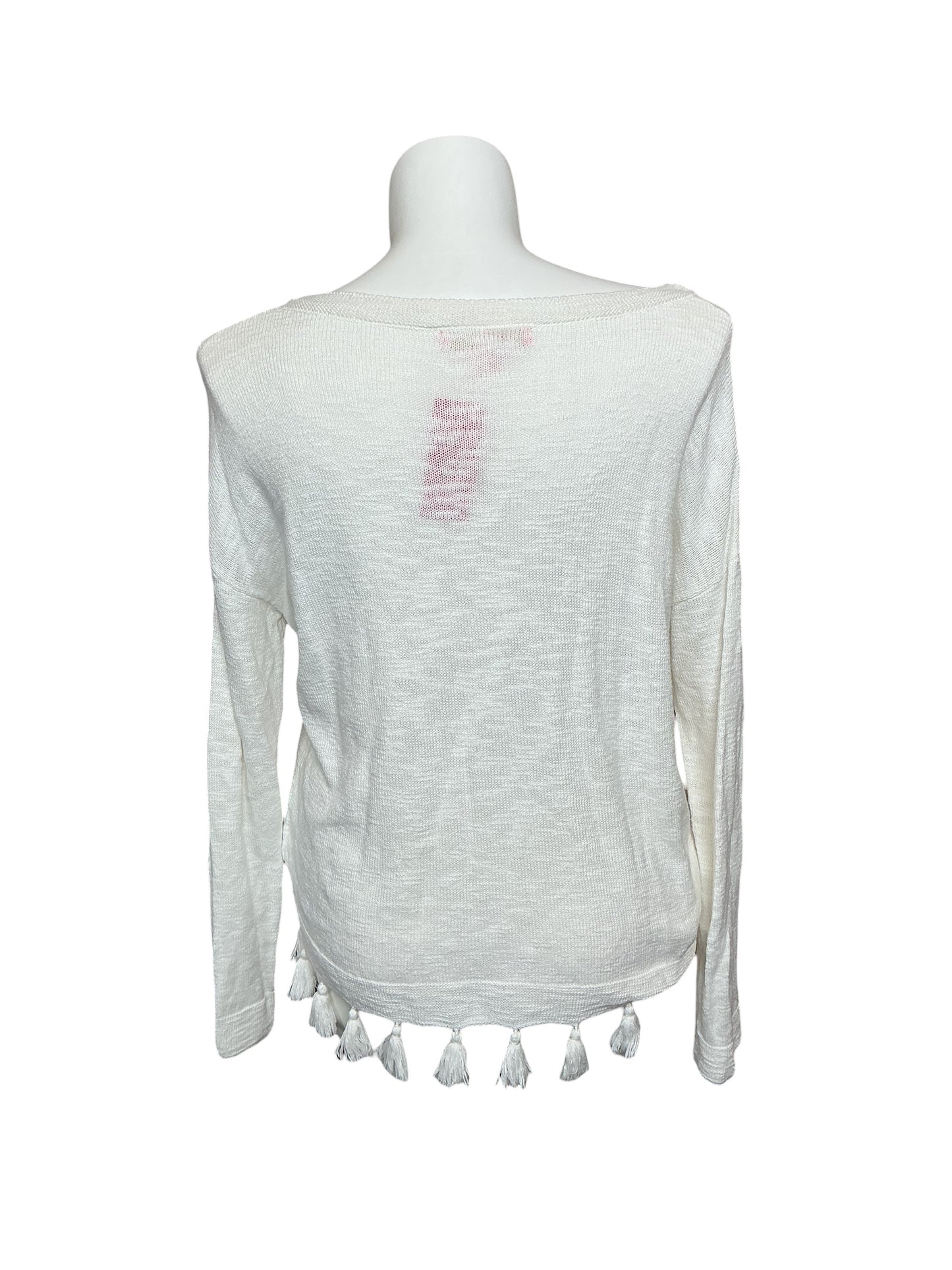 Lilly Pulitzer Athea Sweater - Resort White - Size XL