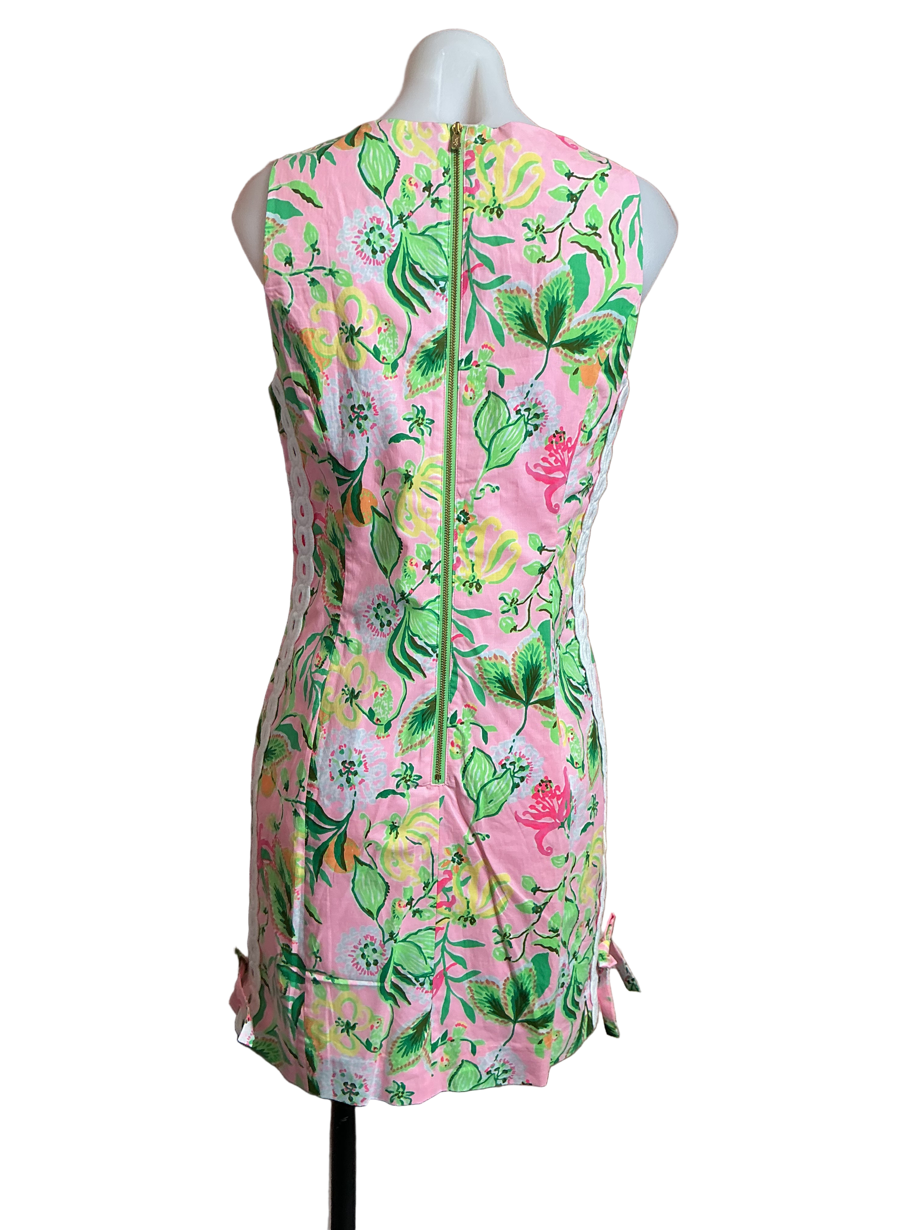 Lilly Pulitzer NWT Mila Stretch Cotton Shift Multi Via Amore Spritzer - Size 4