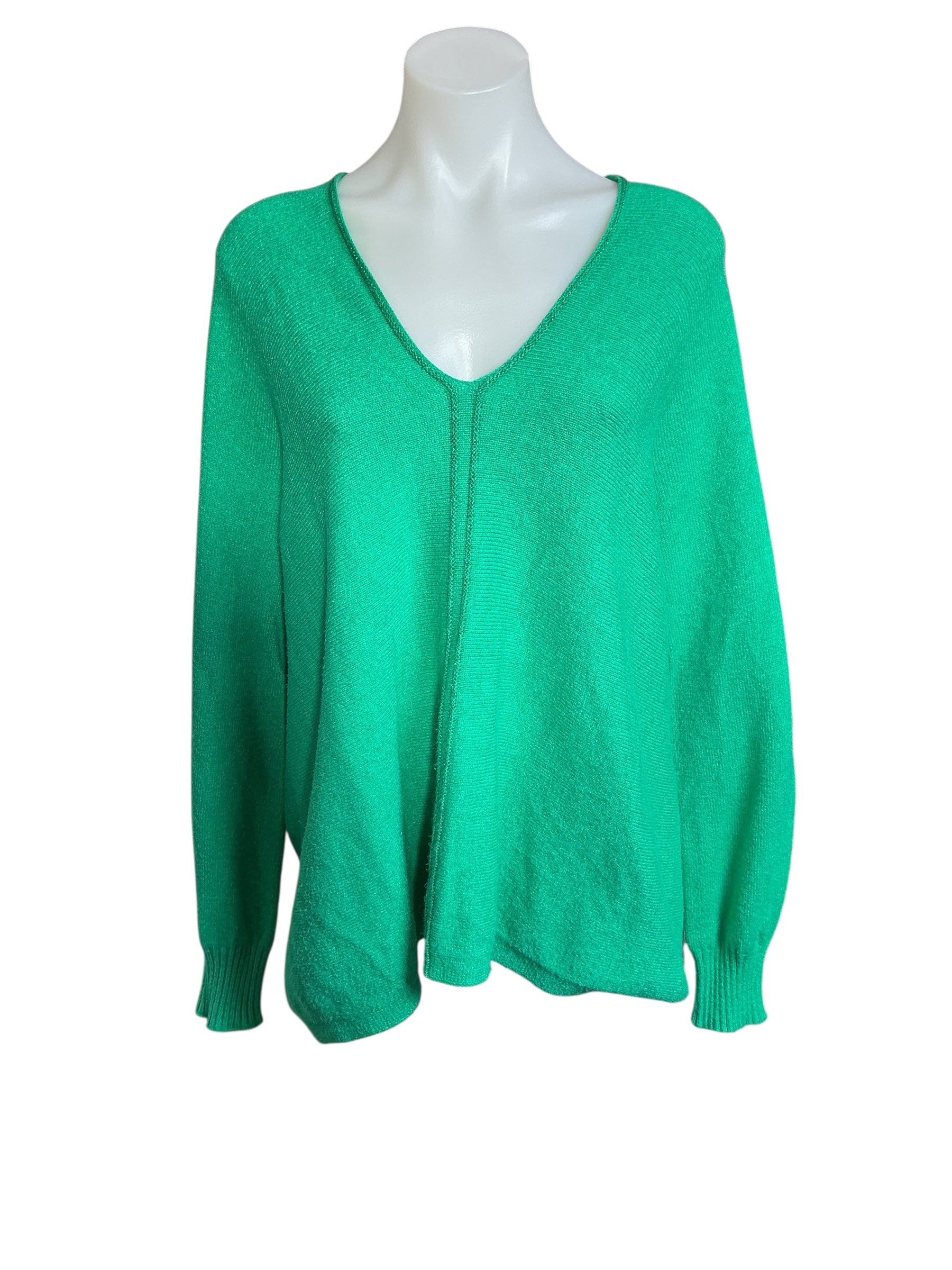 Lilly Pulitzer Sevie Sweater - Evergreen - Size L
